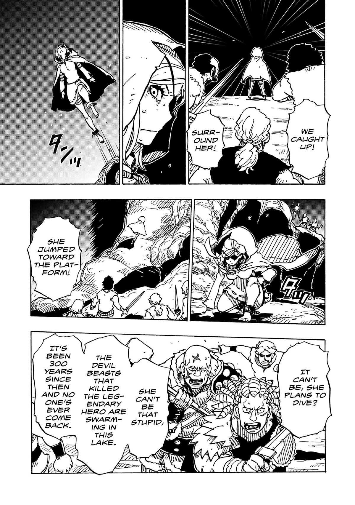 Clevatess - Maju no O to Akago to Kabane no Yusha Chap 7 - Next Chap 8