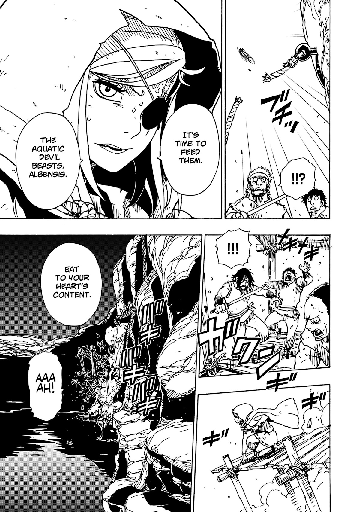 Clevatess - Maju no O to Akago to Kabane no Yusha Chap 7 - Next Chap 8