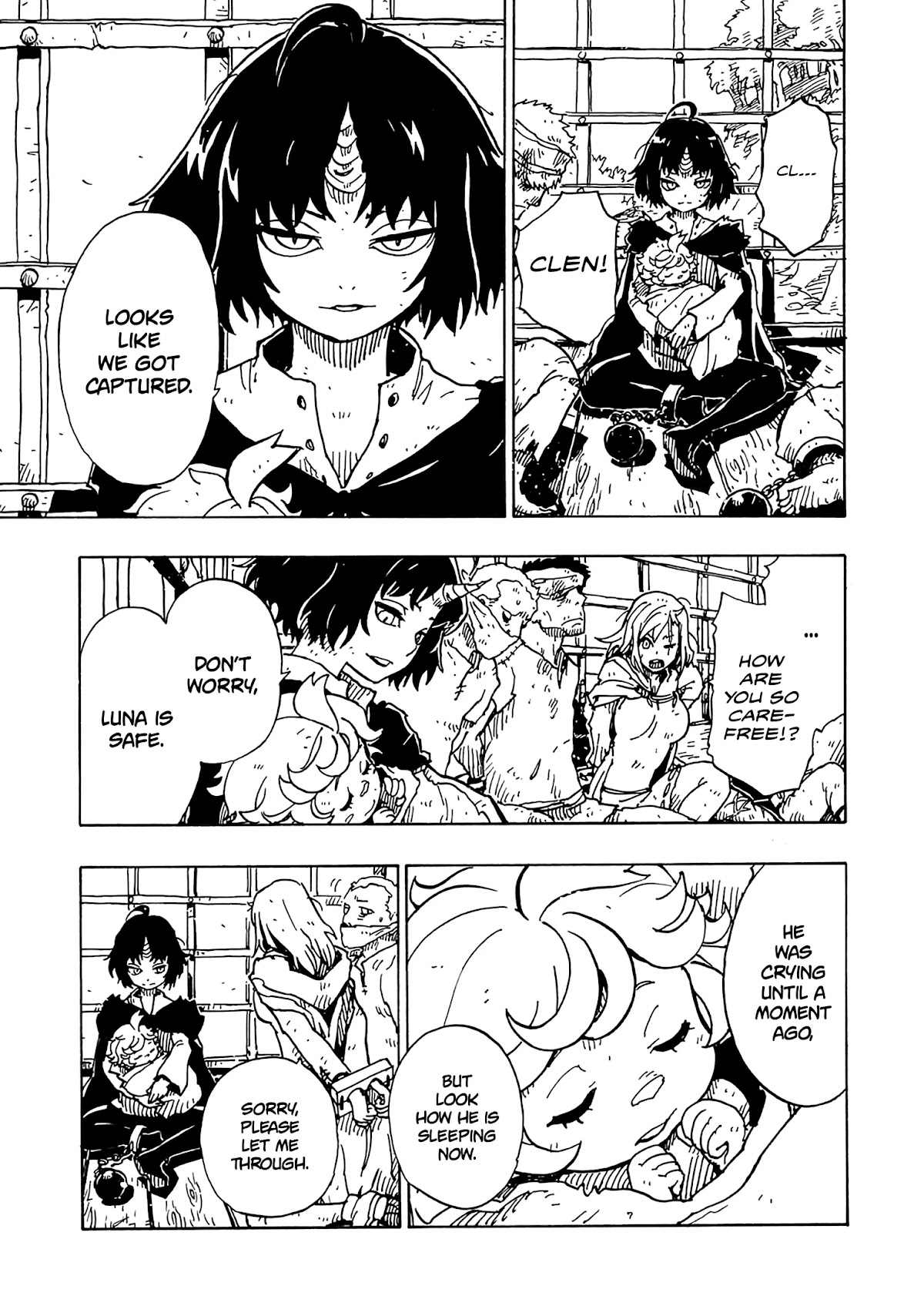 Clevatess - Maju no O to Akago to Kabane no Yusha Chap 4 - Next Chap 5