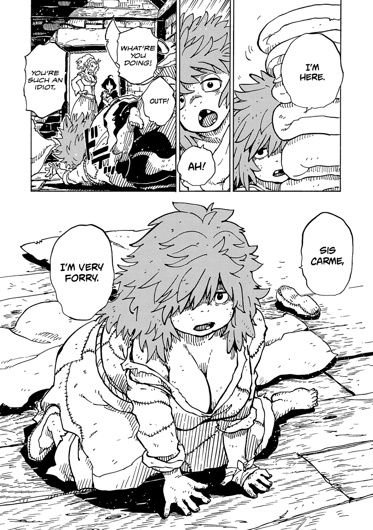 Clevatess - Maju no O to Akago to Kabane no Yusha Chap 4 - Next Chap 5