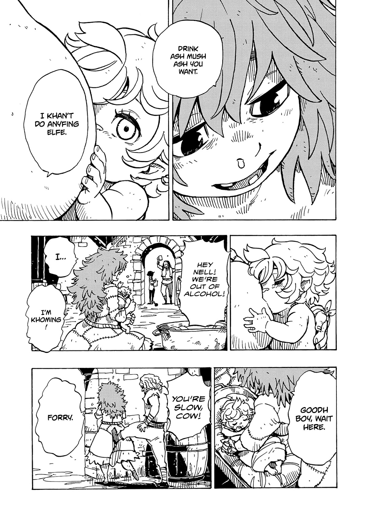Clevatess - Maju no O to Akago to Kabane no Yusha Chap 4 - Next Chap 5