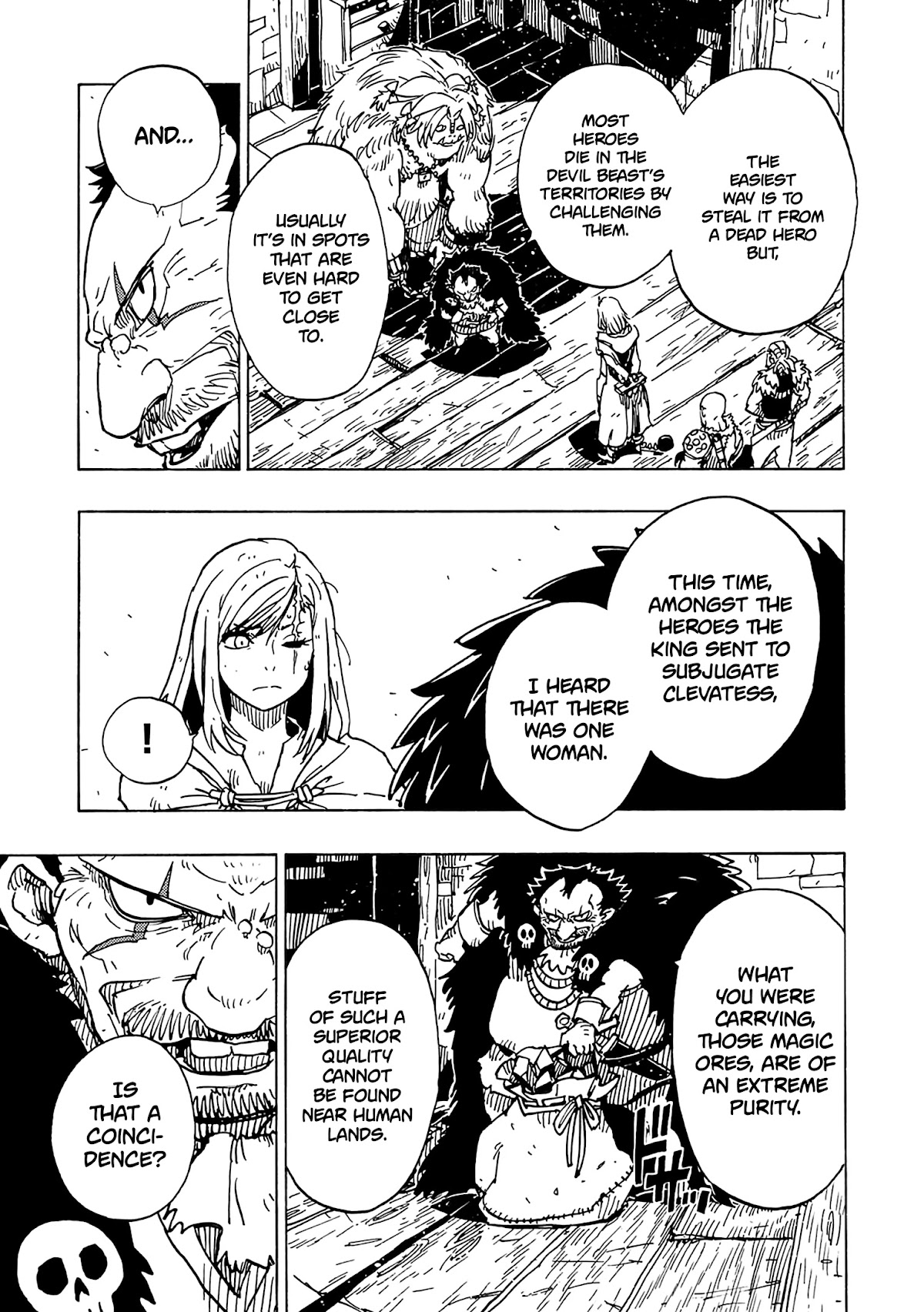 Clevatess - Maju no O to Akago to Kabane no Yusha Chap 4 - Next Chap 5