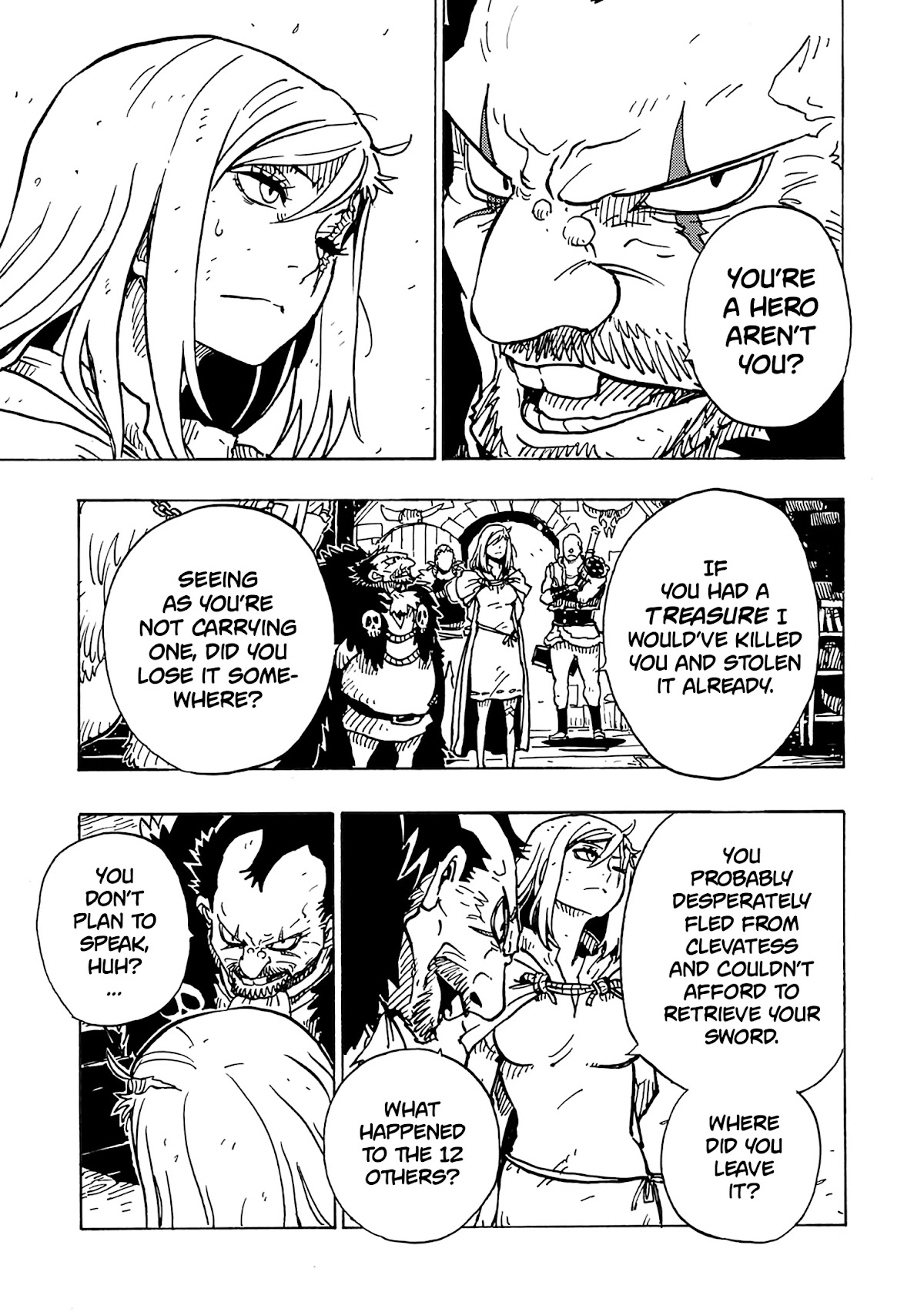 Clevatess - Maju no O to Akago to Kabane no Yusha Chap 4 - Next Chap 5