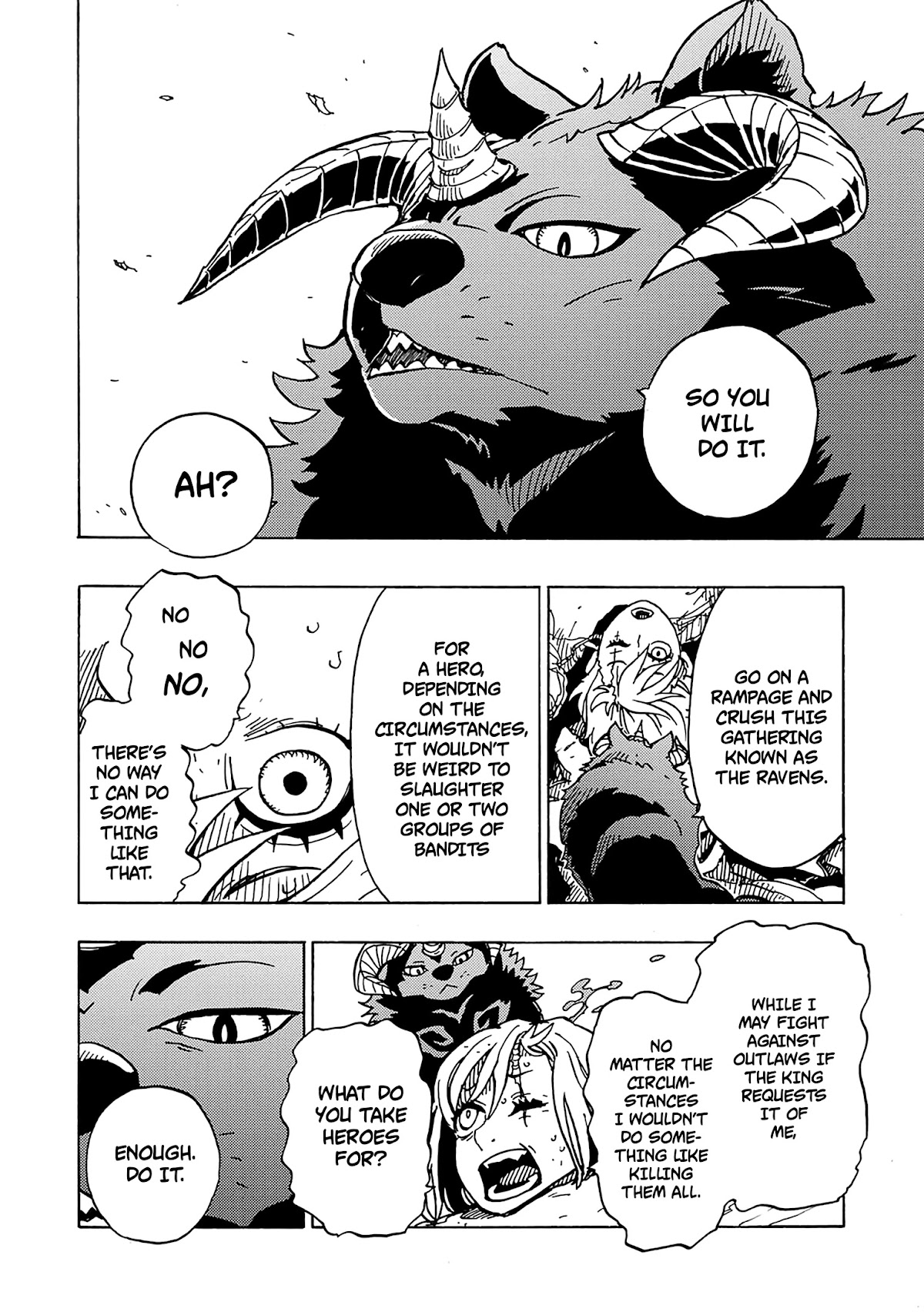 Clevatess - Maju no O to Akago to Kabane no Yusha Chap 6 - Next Chap 7