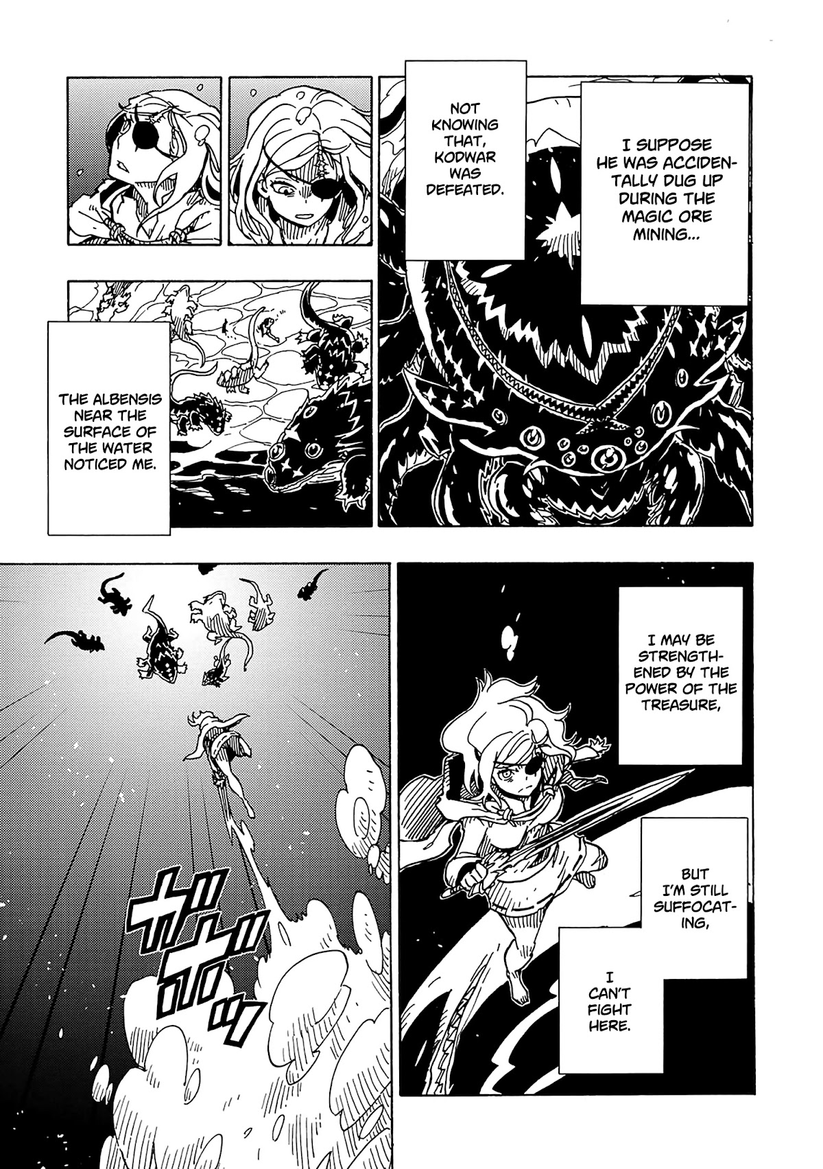 Clevatess - Maju no O to Akago to Kabane no Yusha Chap 8 - Next Chap 9