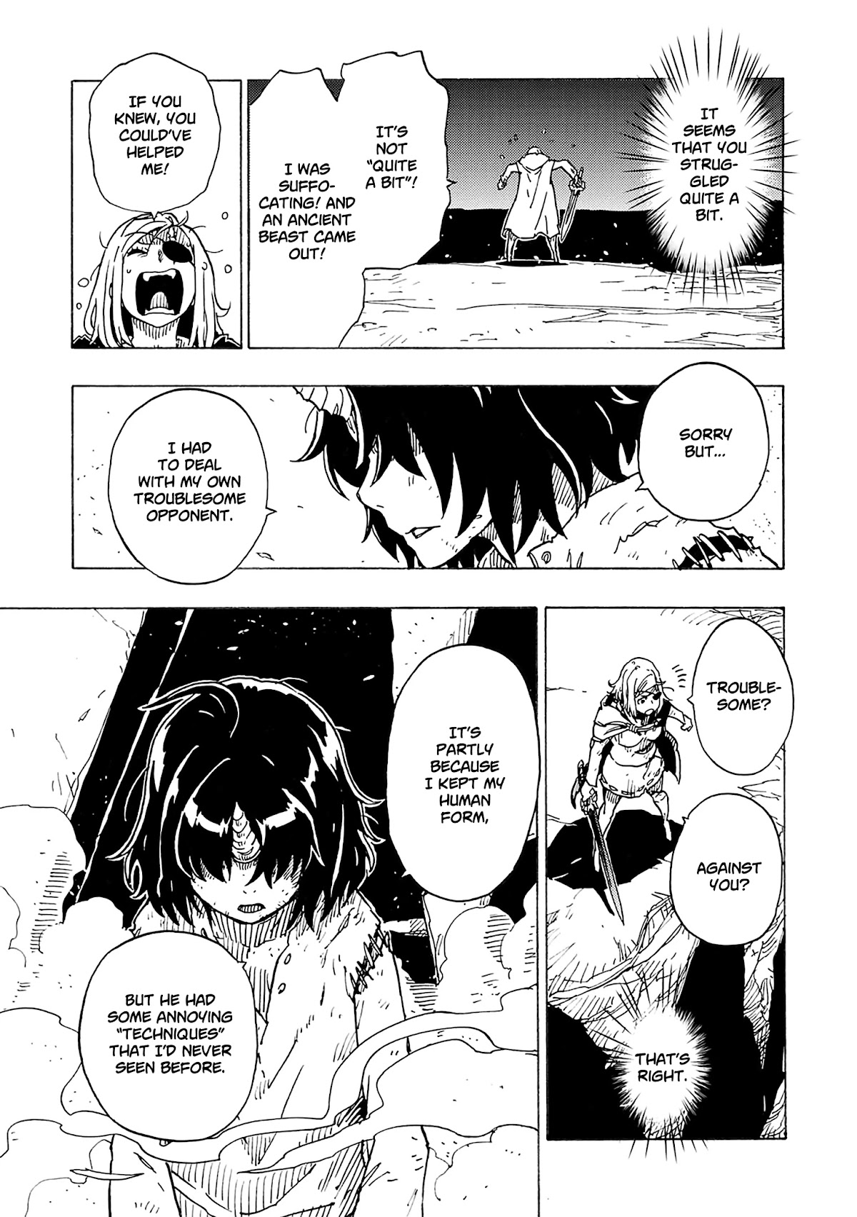 Clevatess - Maju no O to Akago to Kabane no Yusha Chap 8 - Next Chap 9