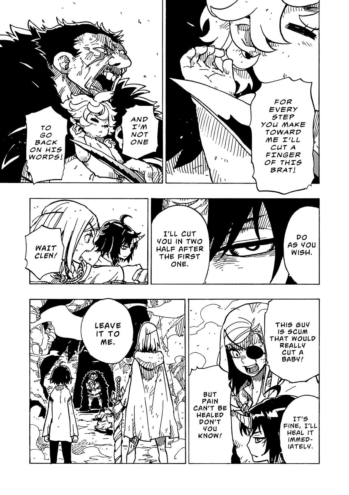 Clevatess - Maju no O to Akago to Kabane no Yusha Chap 9 - Next Chap 10