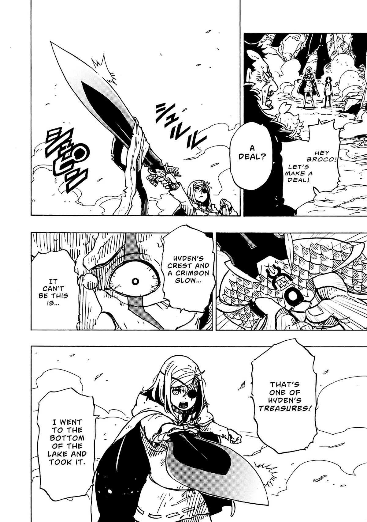 Clevatess - Maju no O to Akago to Kabane no Yusha Chap 9 - Next Chap 10