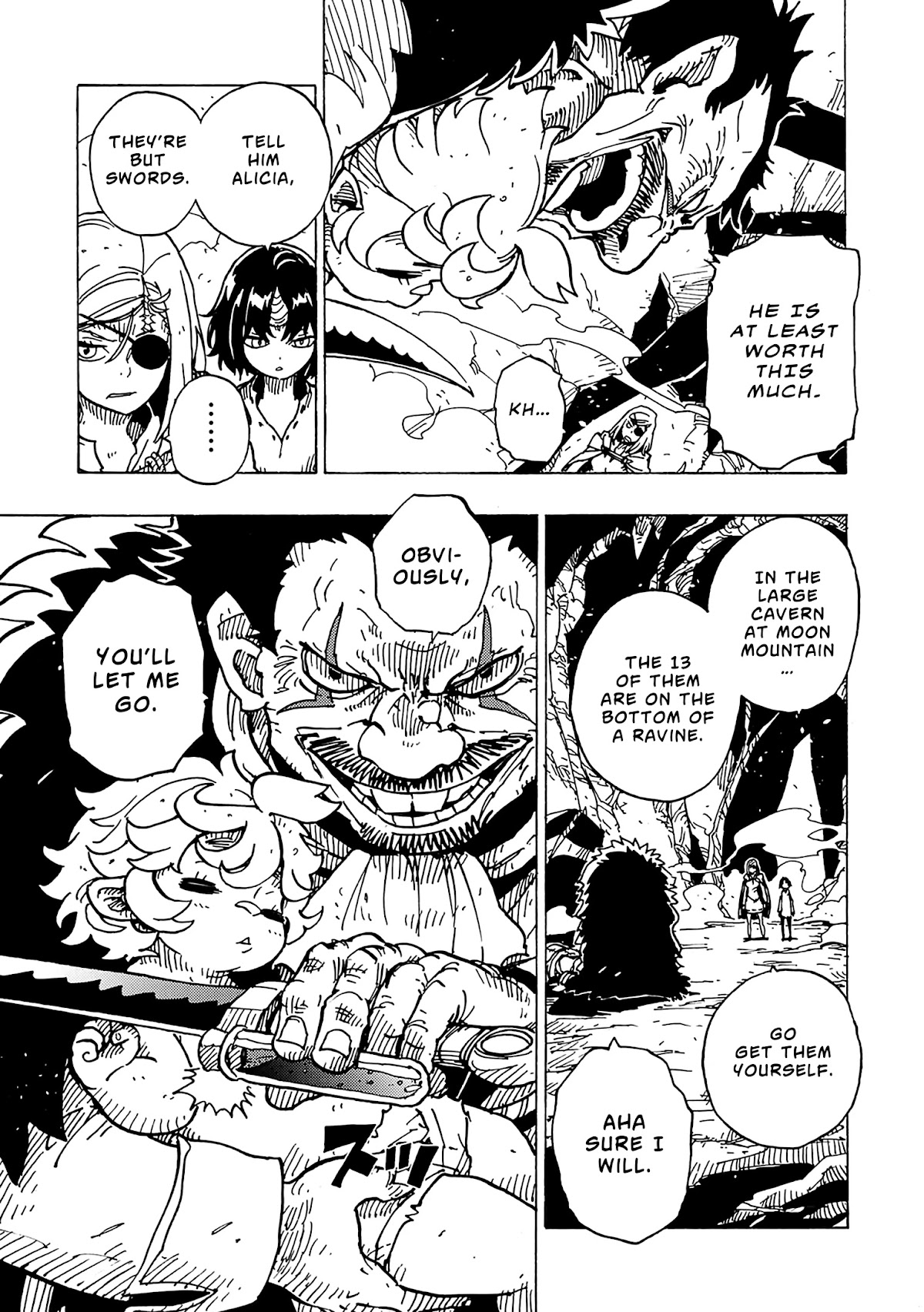 Clevatess - Maju no O to Akago to Kabane no Yusha Chap 9 - Next Chap 10