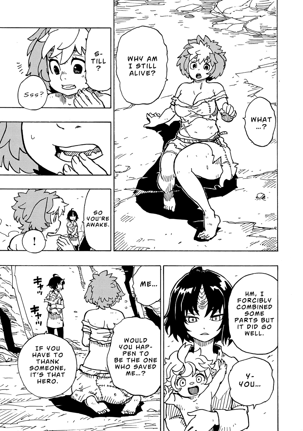 Clevatess - Maju no O to Akago to Kabane no Yusha Chap 9 - Next Chap 10