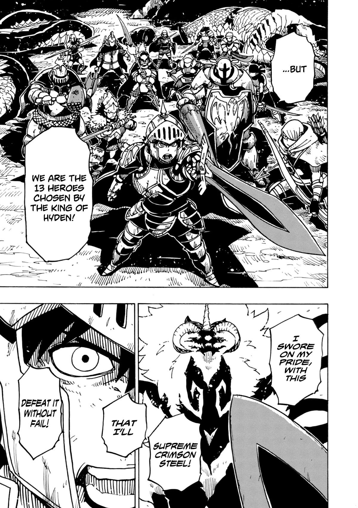 Clevatess - Maju no O to Akago to Kabane no Yusha Chap 1 - Next Chap 2