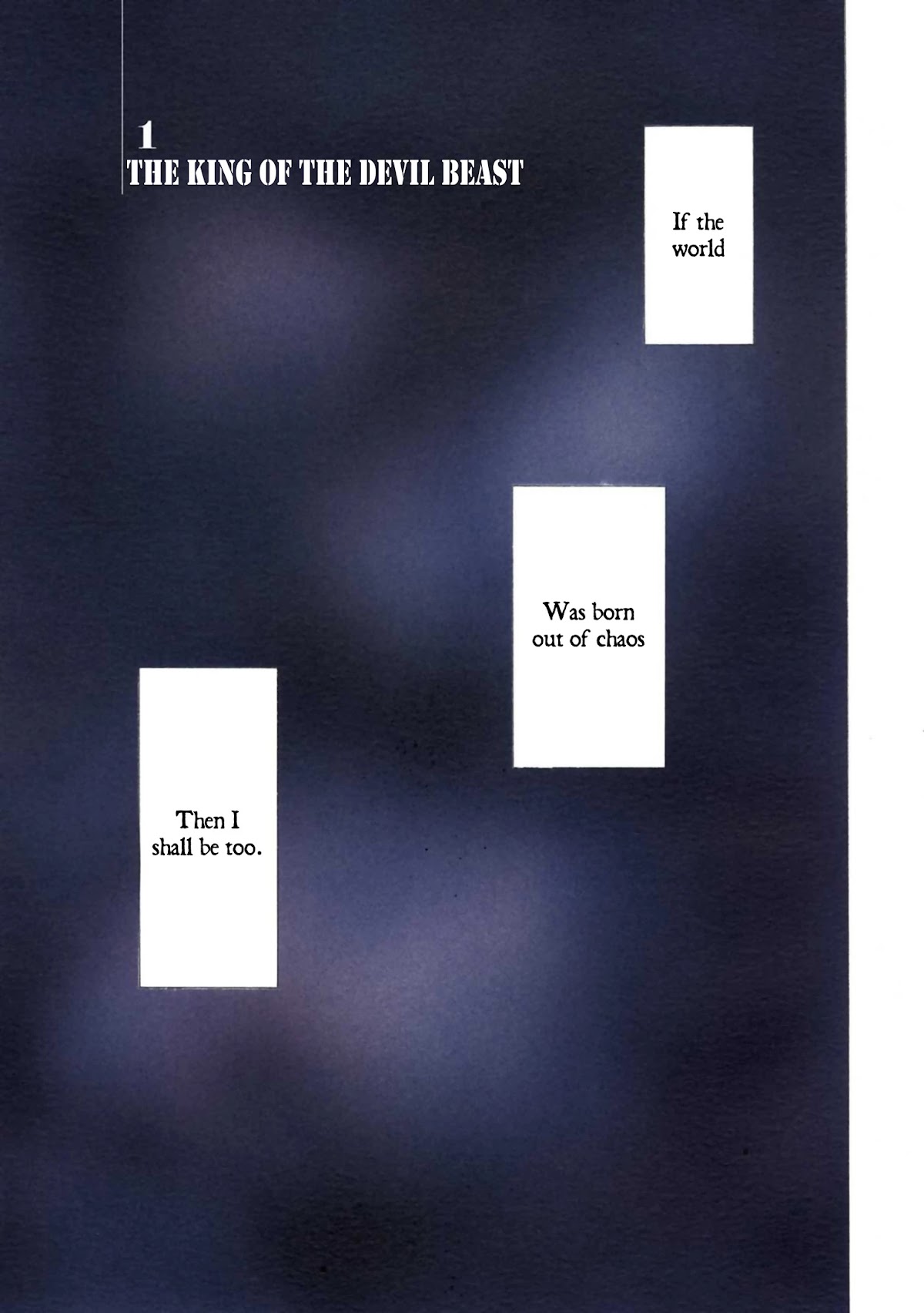 Clevatess - Maju no O to Akago to Kabane no Yusha Chap 1 - Next Chap 2