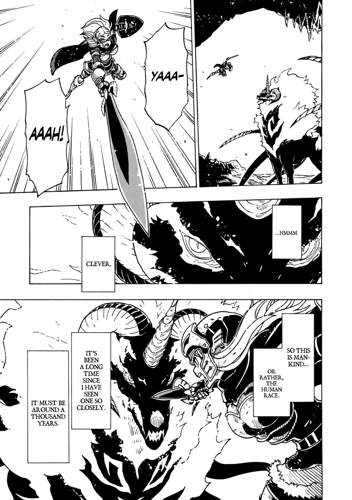 Clevatess - Maju no O to Akago to Kabane no Yusha Chap 1 - Next Chap 2