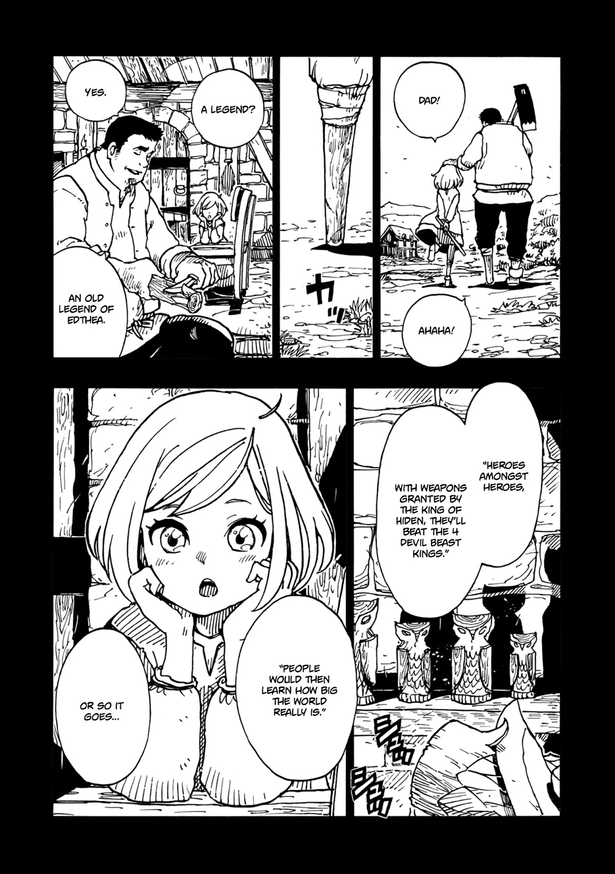 Clevatess - Maju no O to Akago to Kabane no Yusha Chap 3 - Next Chap 4