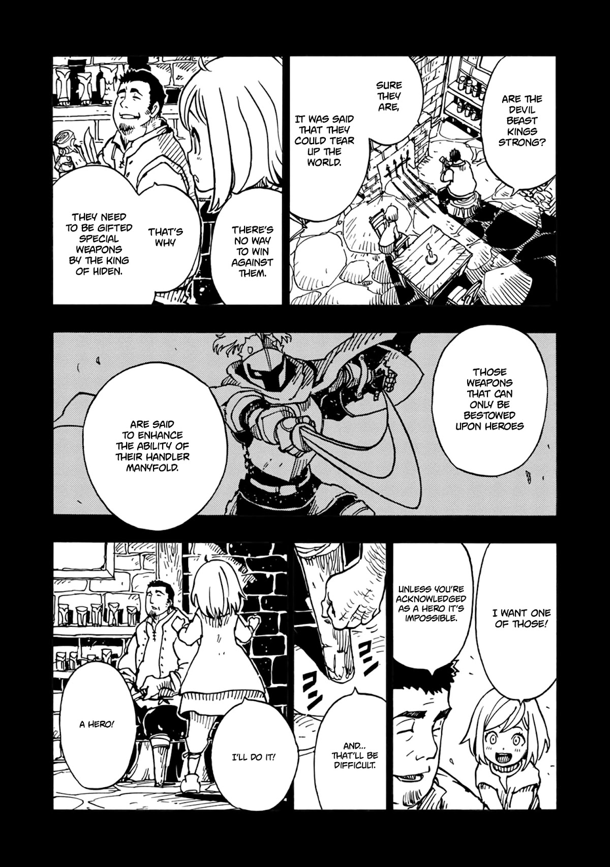 Clevatess - Maju no O to Akago to Kabane no Yusha Chap 3 - Next Chap 4