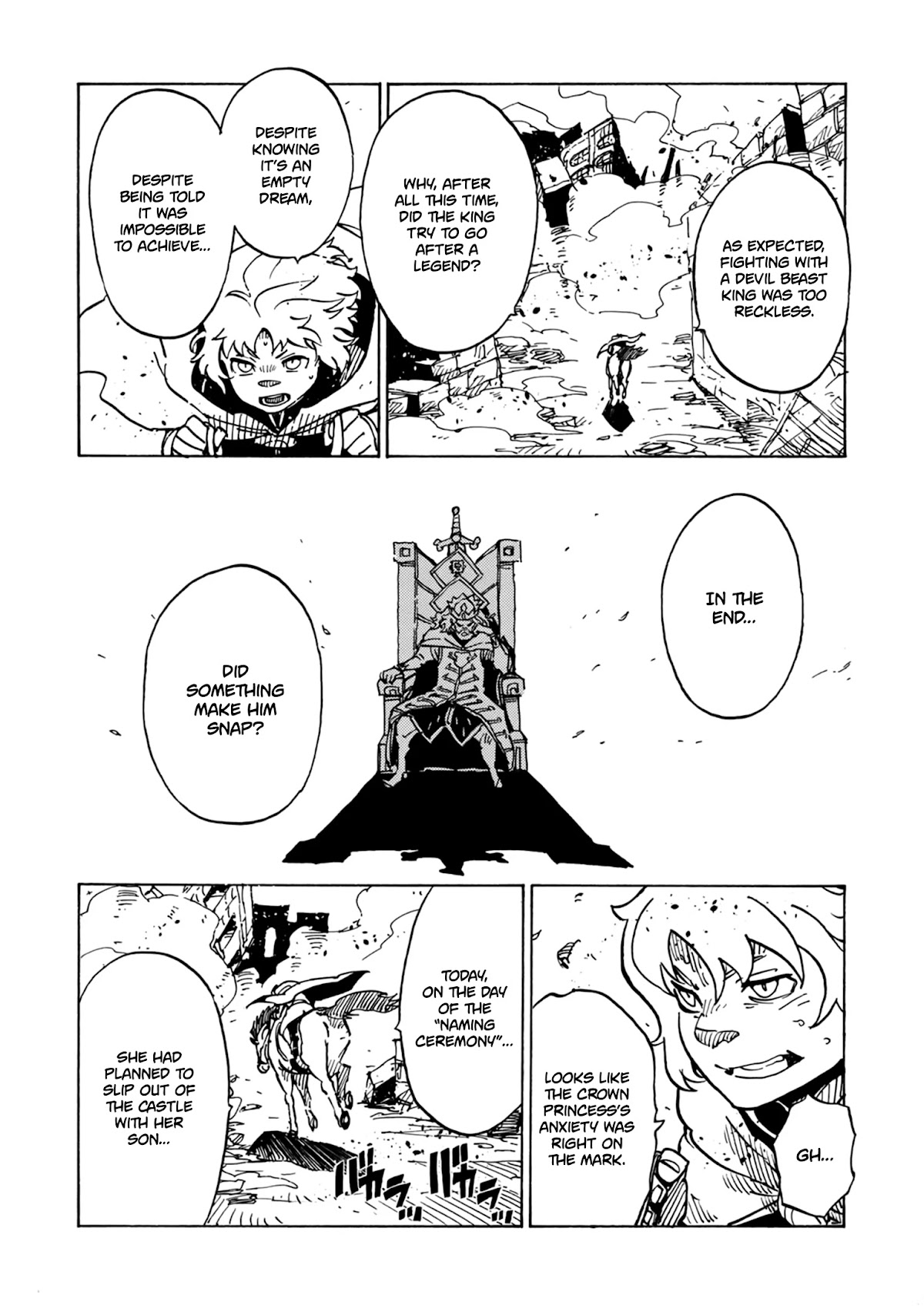 Clevatess - Maju no O to Akago to Kabane no Yusha Chap 3 - Next Chap 4