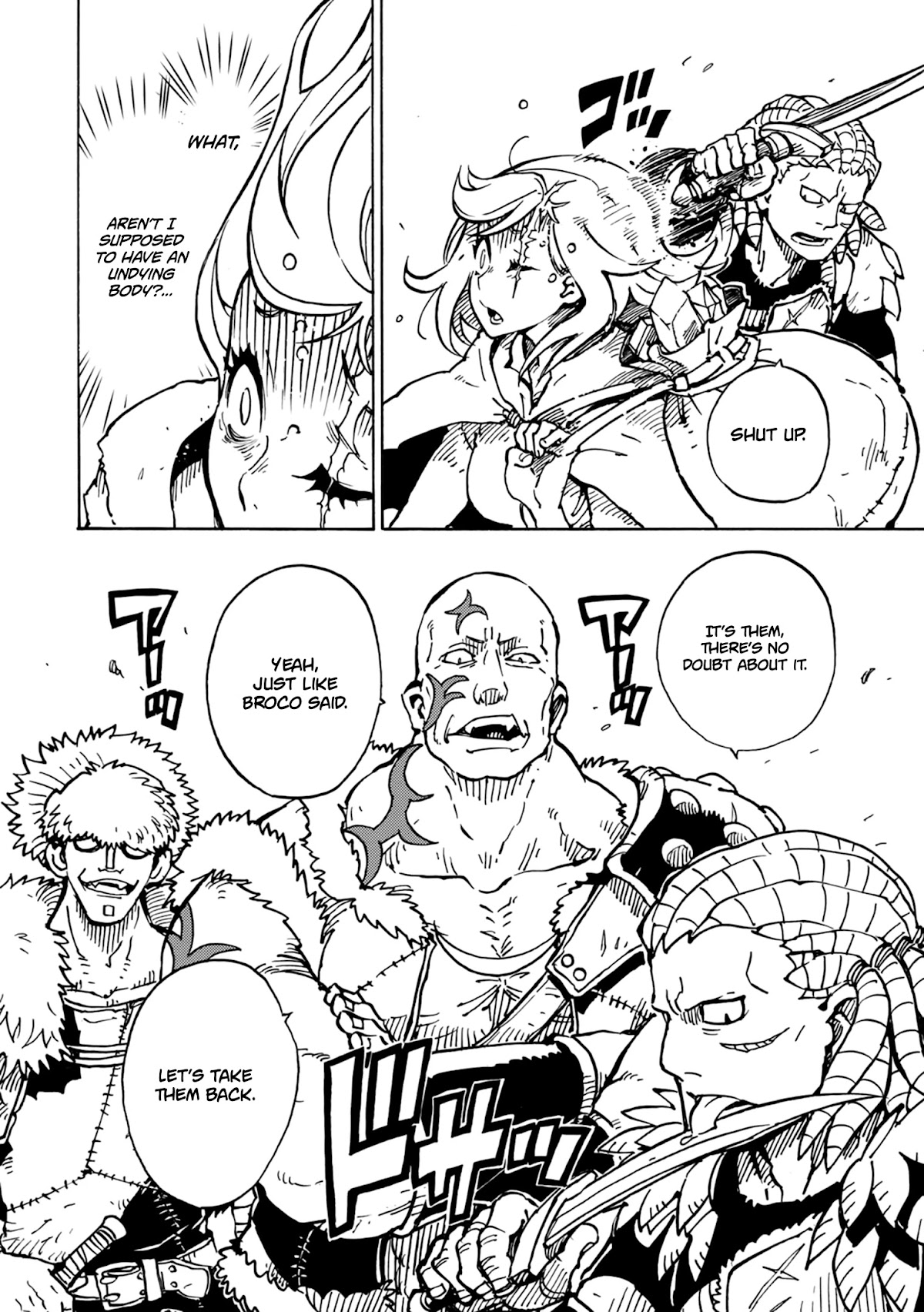Clevatess - Maju no O to Akago to Kabane no Yusha Chap 3 - Next Chap 4