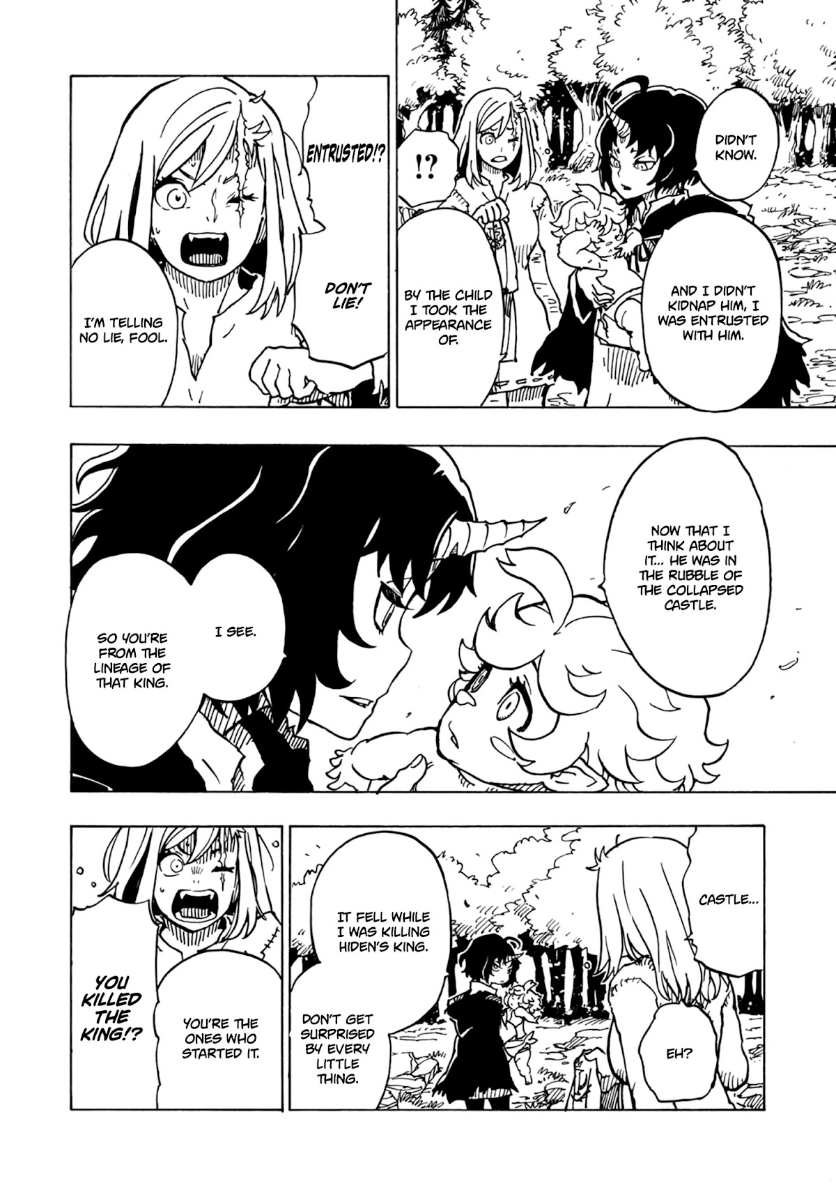 Clevatess - Maju no O to Akago to Kabane no Yusha Chap 3 - Next Chap 4
