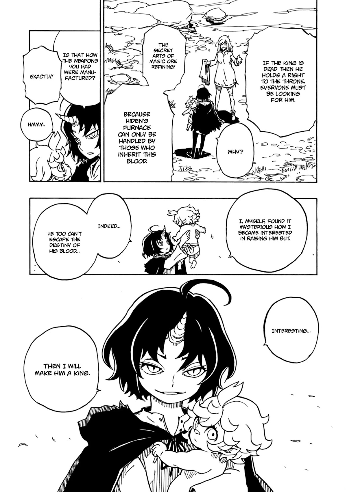 Clevatess - Maju no O to Akago to Kabane no Yusha Chap 3 - Next Chap 4