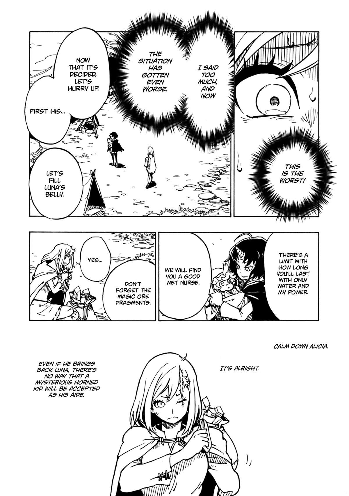 Clevatess - Maju no O to Akago to Kabane no Yusha Chap 3 - Next Chap 4