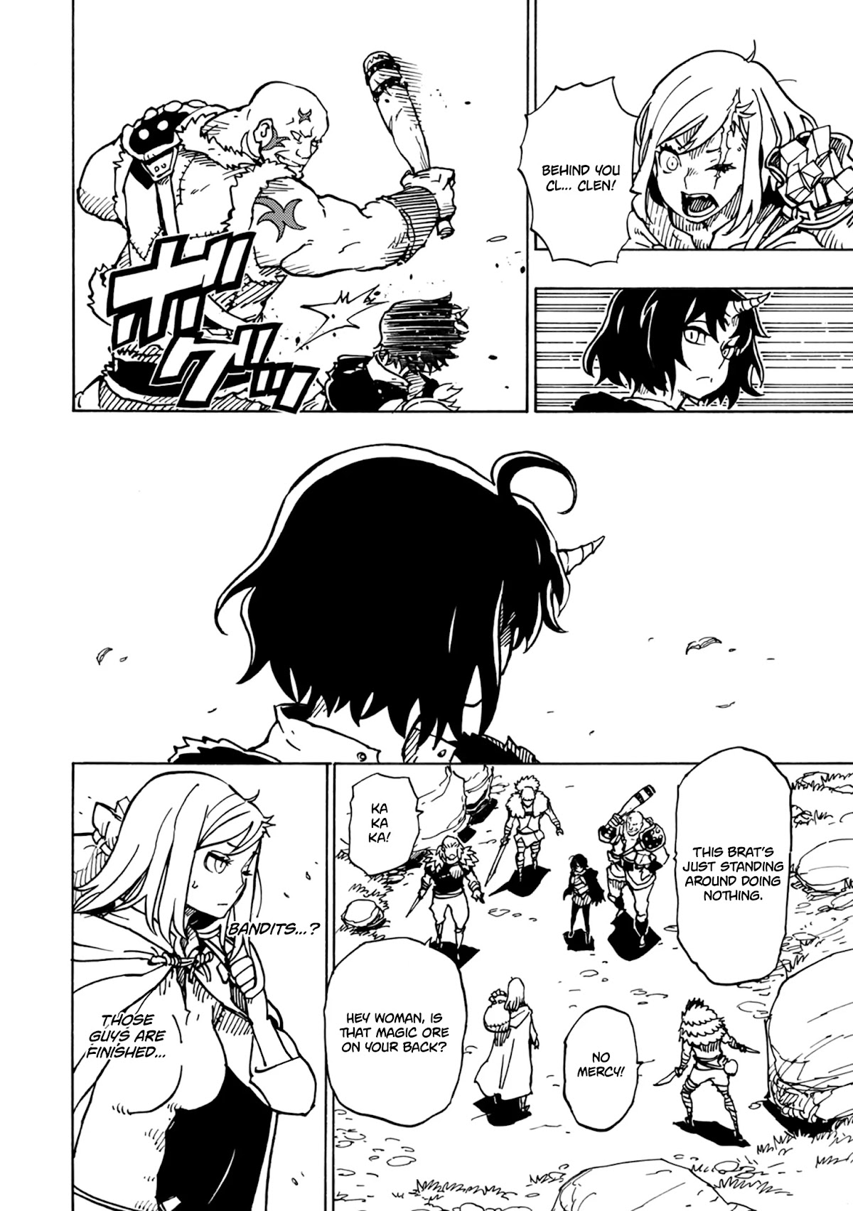 Clevatess - Maju no O to Akago to Kabane no Yusha Chap 3 - Next Chap 4