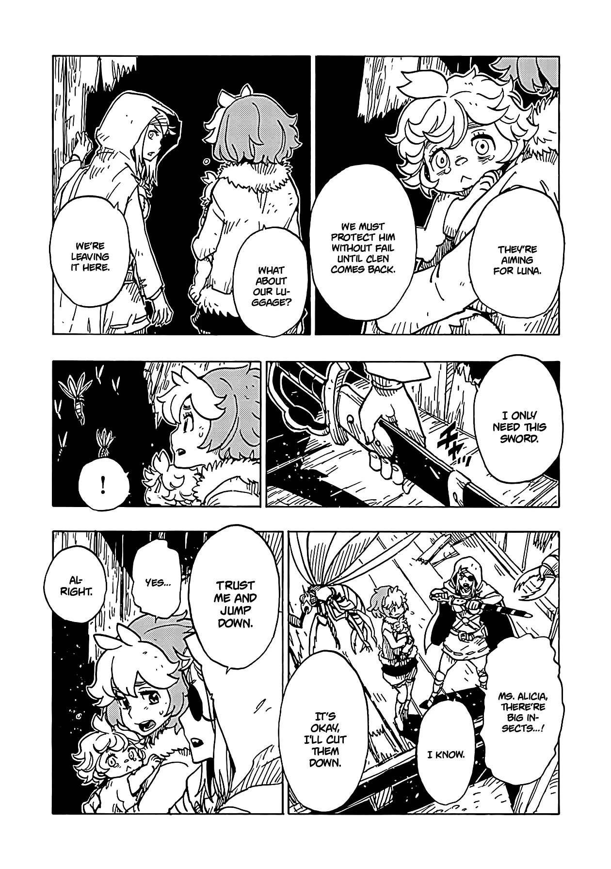 Clevatess - Maju no O to Akago to Kabane no Yusha Chap 14 - Next Chap 15