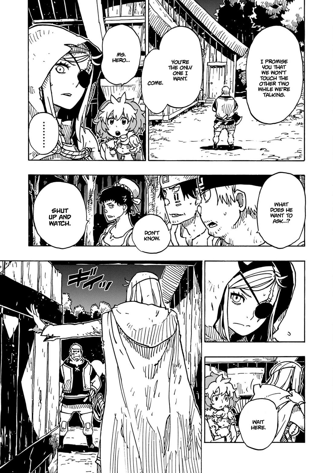 Clevatess - Maju no O to Akago to Kabane no Yusha Chap 16 - Next Chap 17