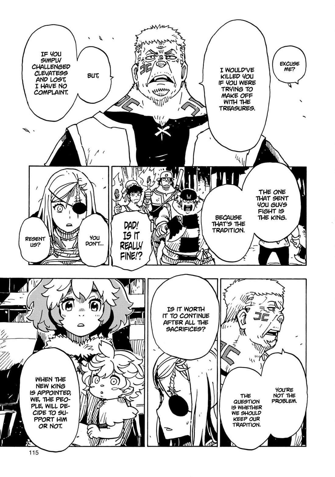 Clevatess - Maju no O to Akago to Kabane no Yusha Chap 16 - Next Chap 17