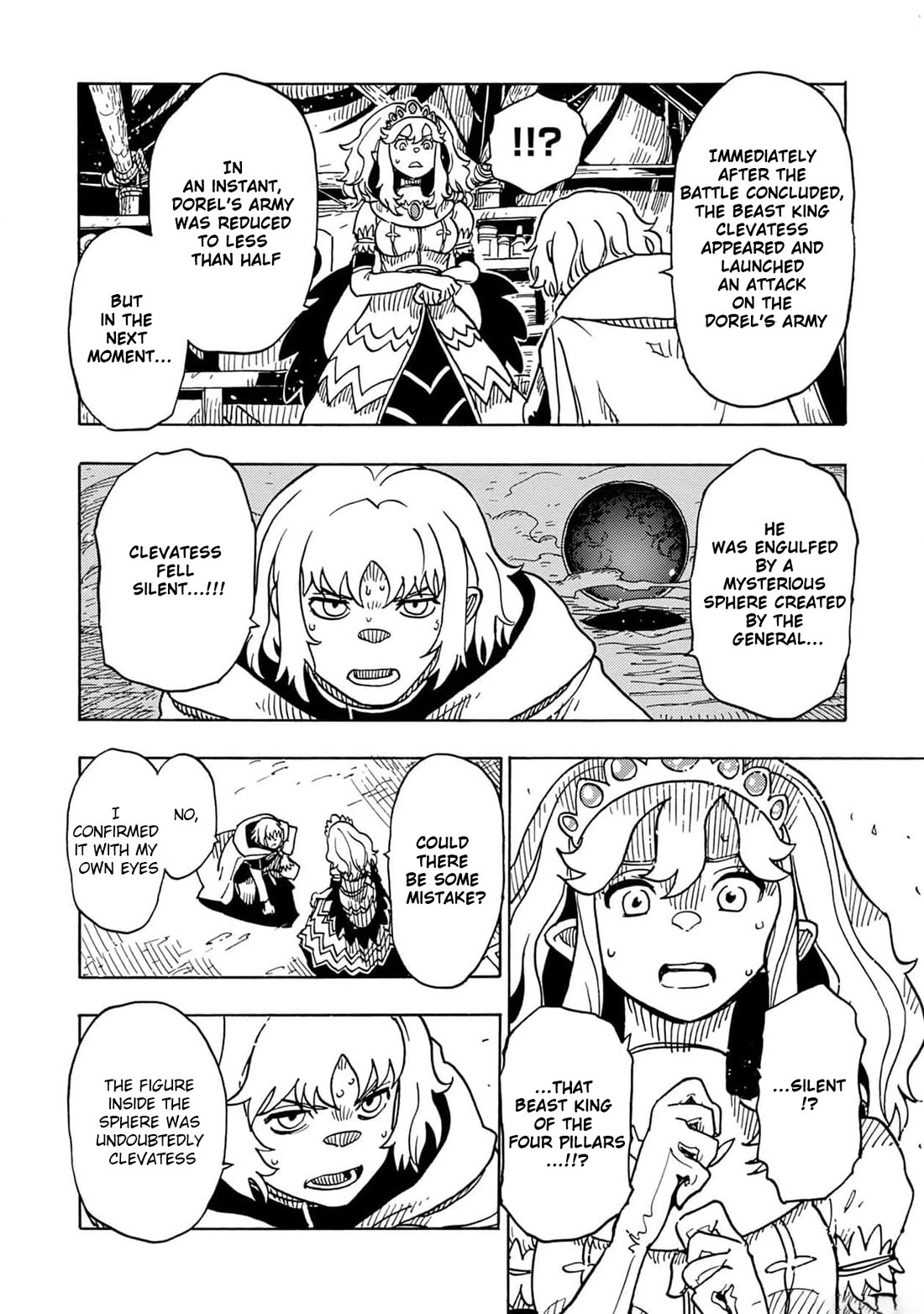Clevatess - Maju no O to Akago to Kabane no Yusha Chap 18 - Next Chap 19