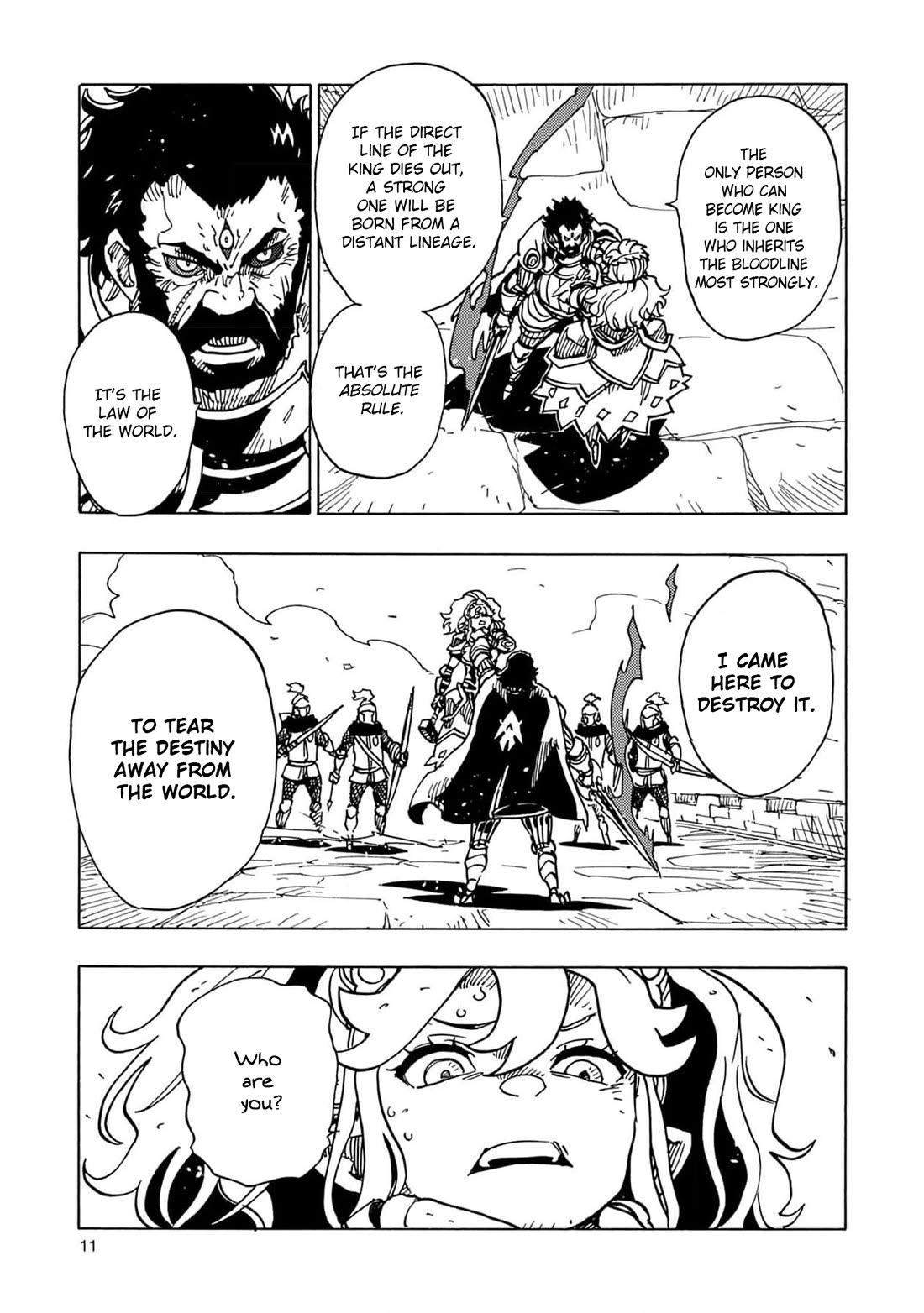 Clevatess - Maju no O to Akago to Kabane no Yusha Chap 19 - Next Chap 20