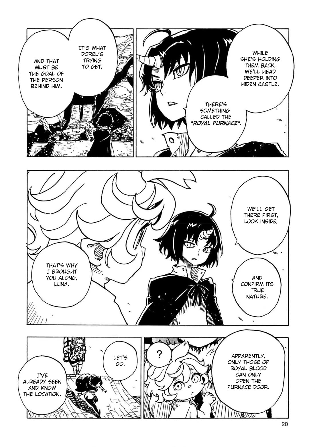 Clevatess - Maju no O to Akago to Kabane no Yusha Chap 19 - Next Chap 20
