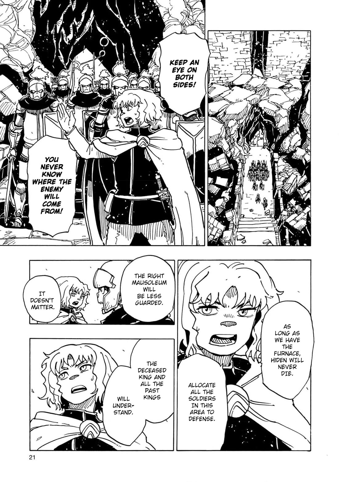 Clevatess - Maju no O to Akago to Kabane no Yusha Chap 19 - Next Chap 20