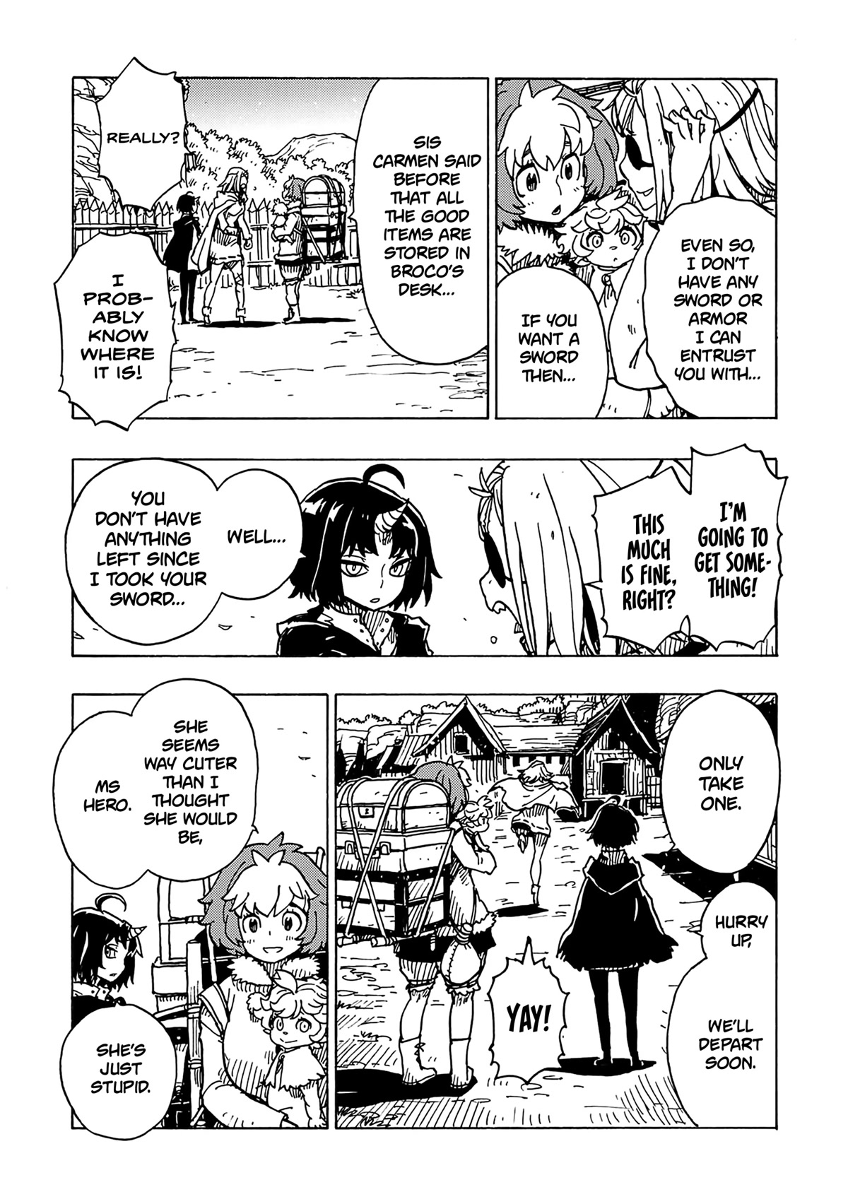 Clevatess - Maju no O to Akago to Kabane no Yusha Chap 10 - Next Chap 11