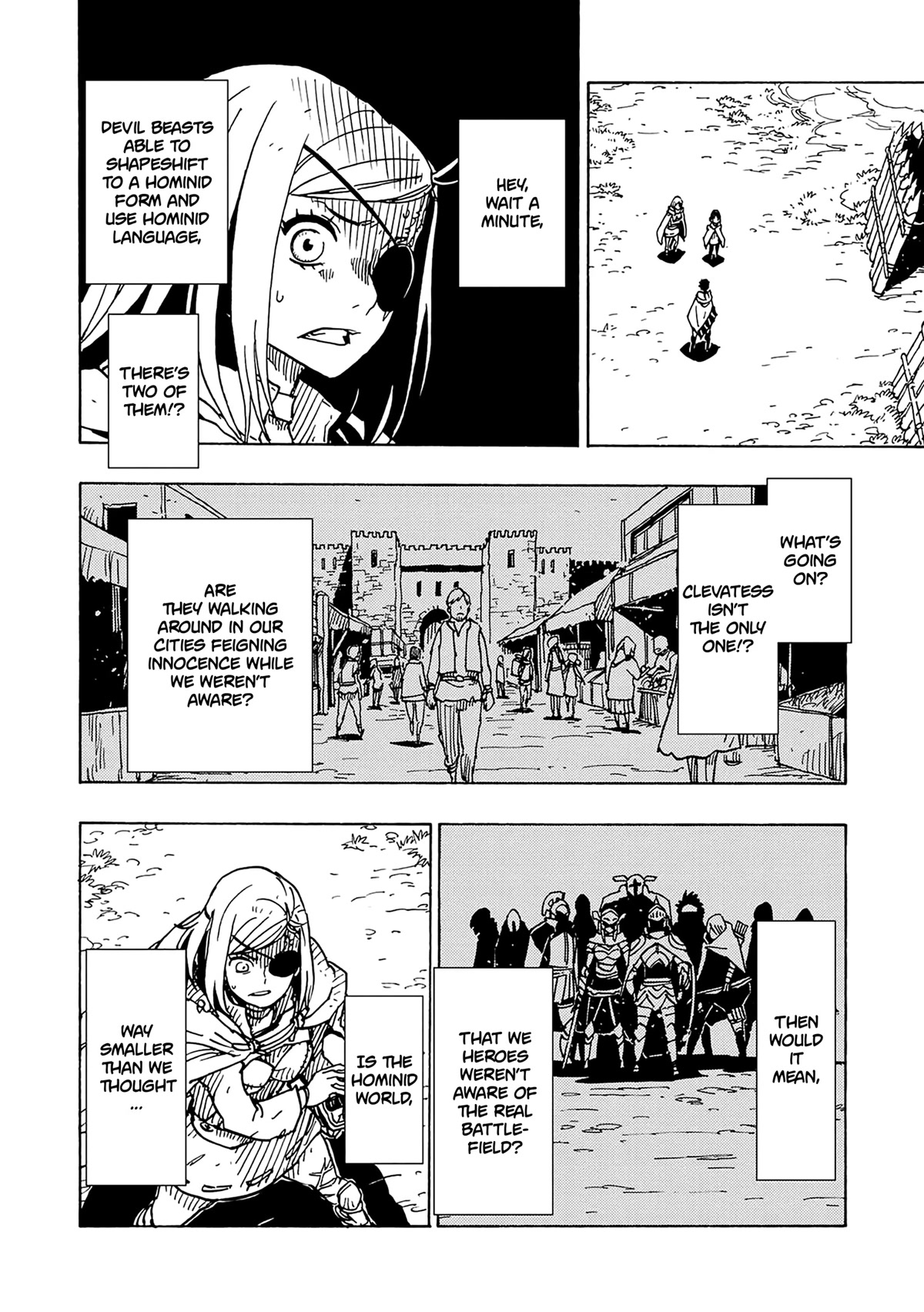 Clevatess - Maju no O to Akago to Kabane no Yusha Chap 11 - Next Chap 12