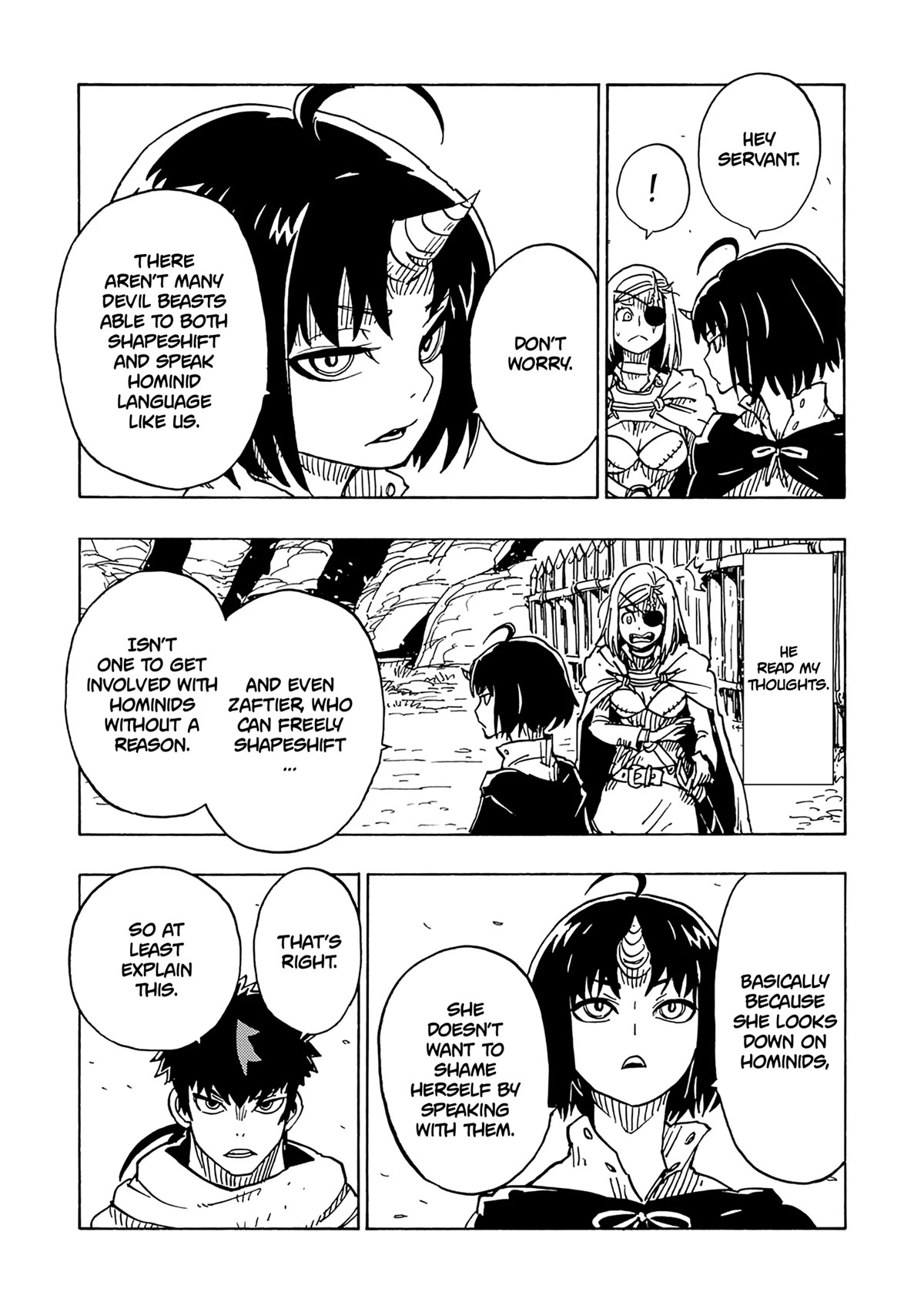 Clevatess - Maju no O to Akago to Kabane no Yusha Chap 11 - Next Chap 12
