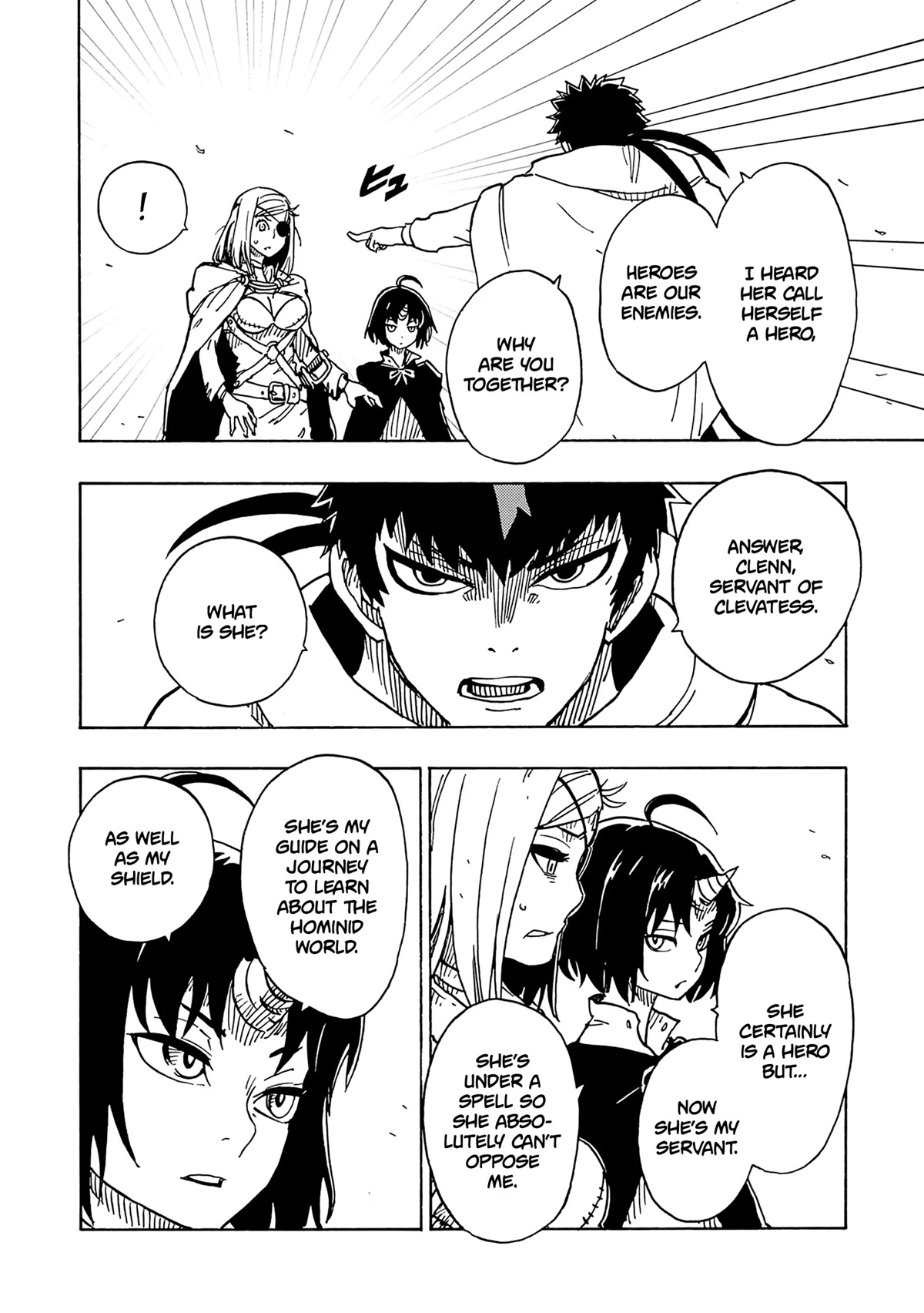 Clevatess - Maju no O to Akago to Kabane no Yusha Chap 11 - Next Chap 12