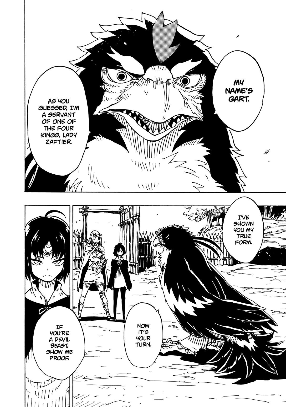 Clevatess - Maju no O to Akago to Kabane no Yusha Chap 11 - Next Chap 12
