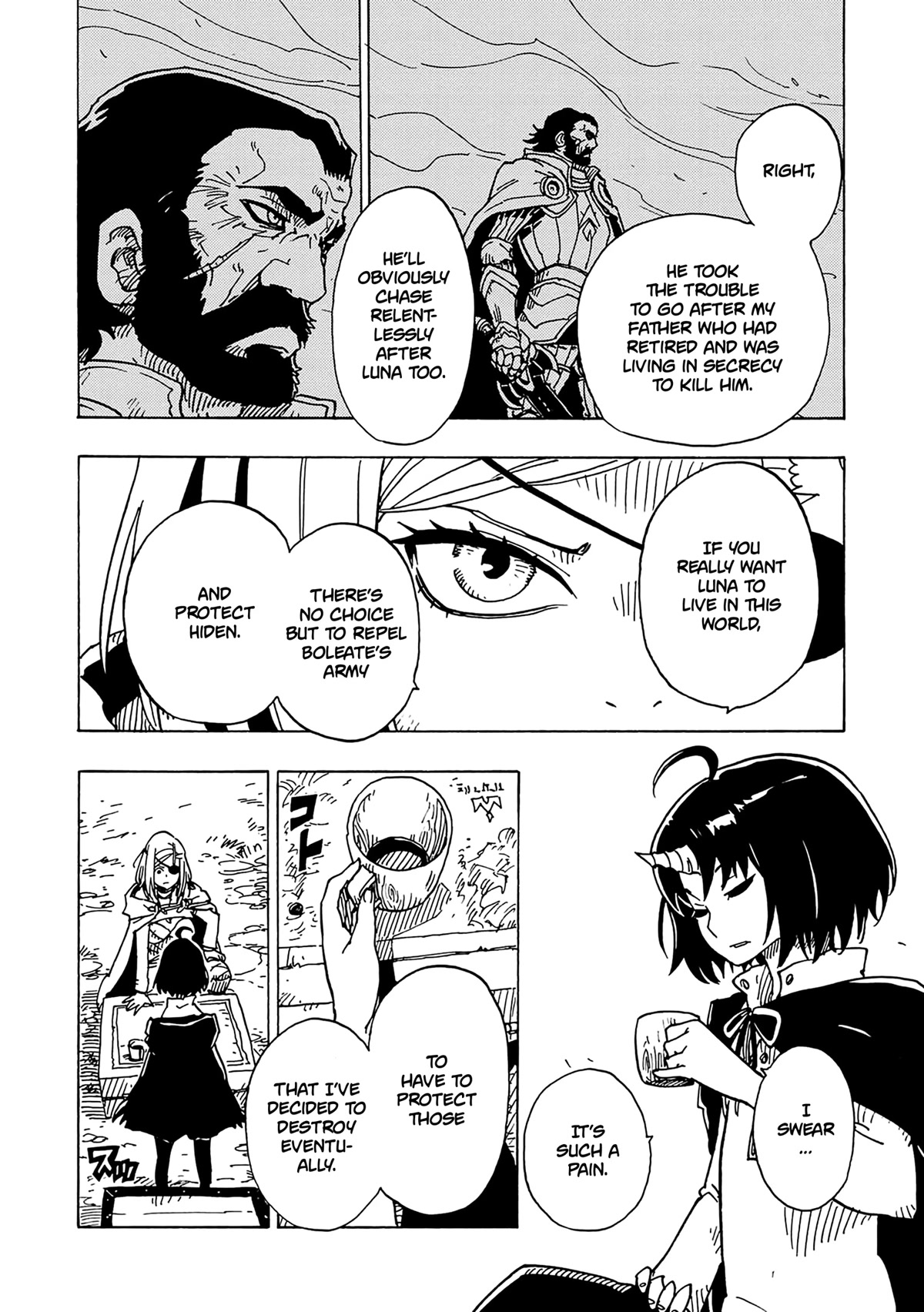 Clevatess - Maju no O to Akago to Kabane no Yusha Chap 12 - Next Chap 13