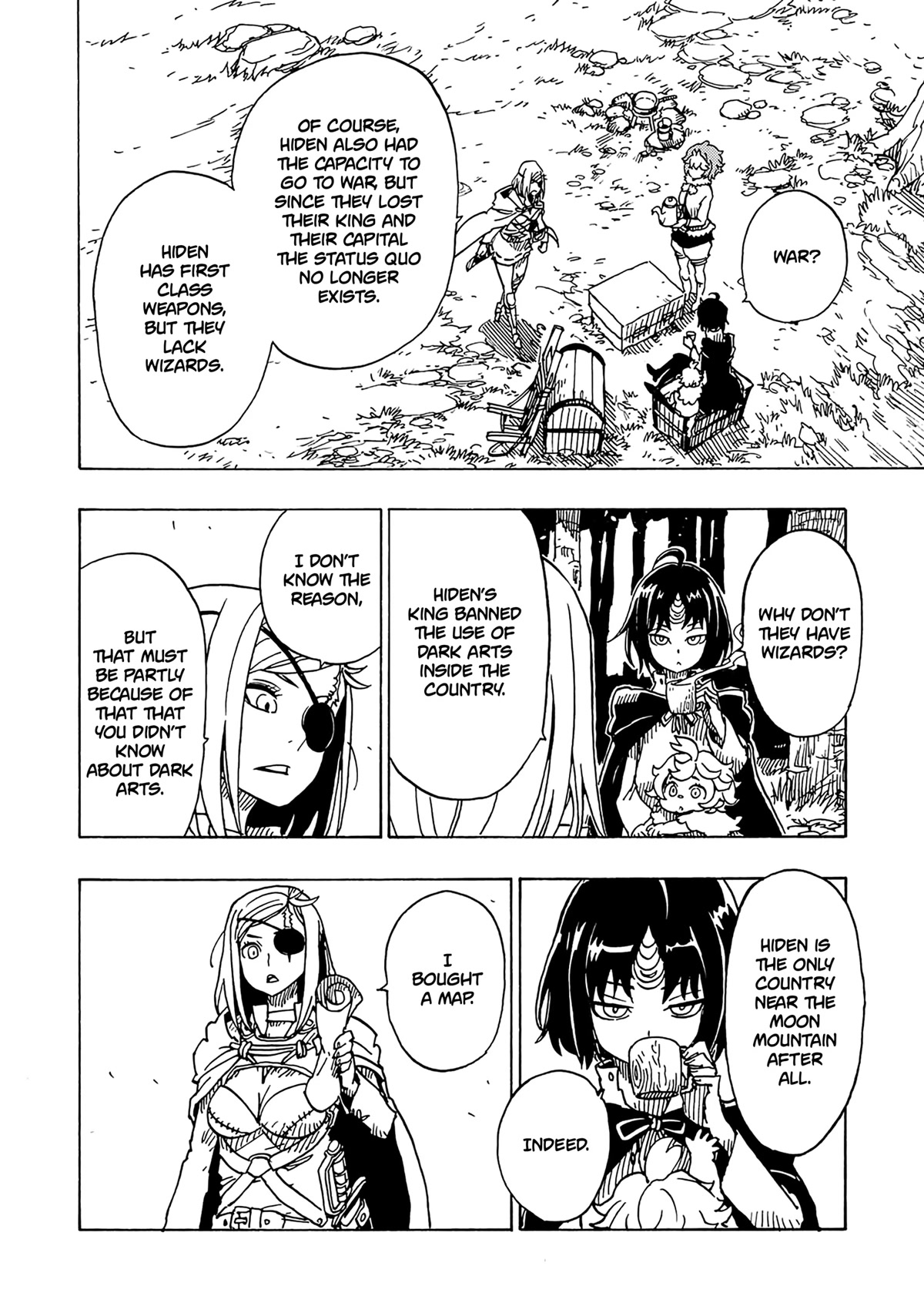 Clevatess - Maju no O to Akago to Kabane no Yusha Chap 12 - Next Chap 13