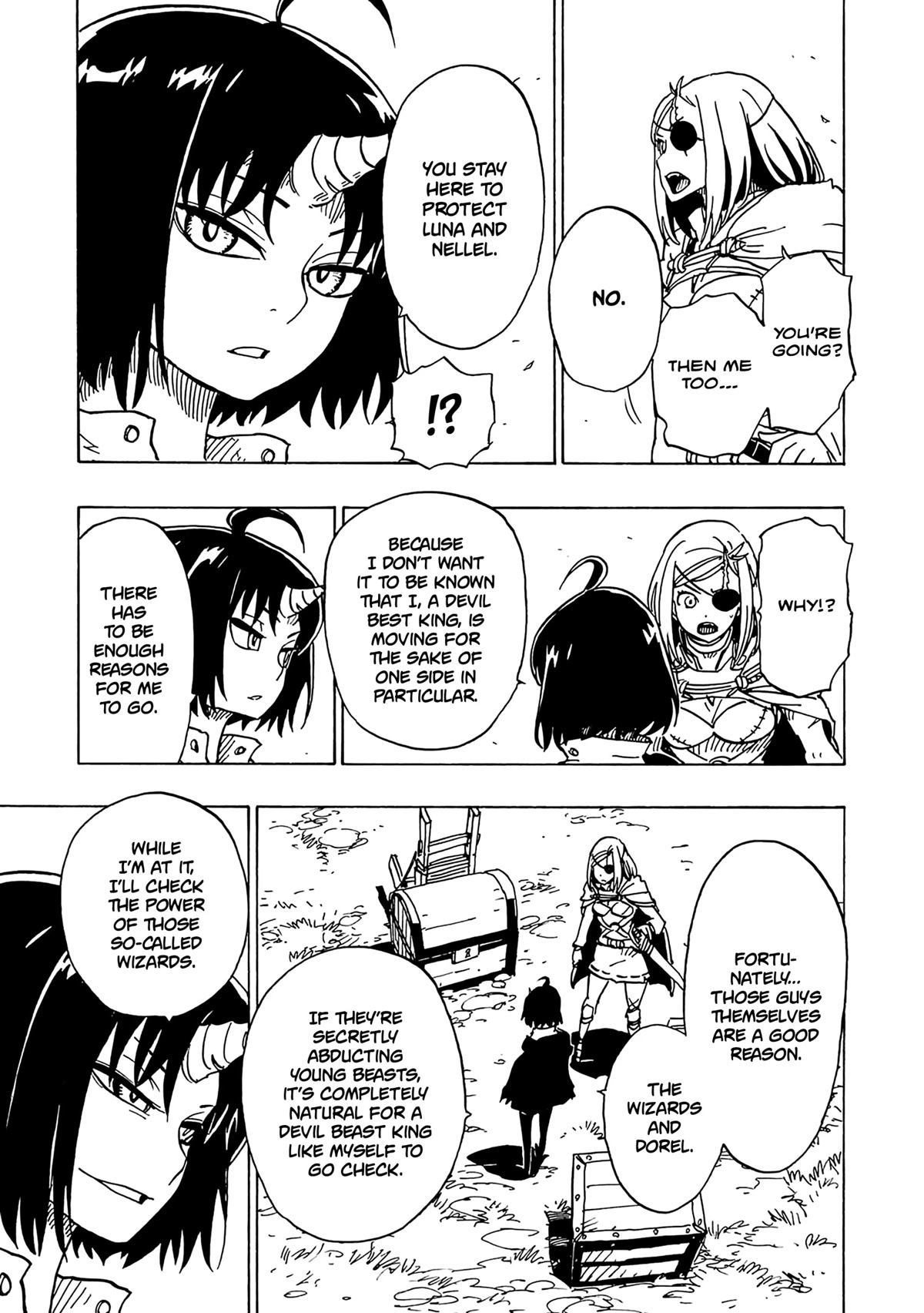 Clevatess - Maju no O to Akago to Kabane no Yusha Chap 12 - Next Chap 13