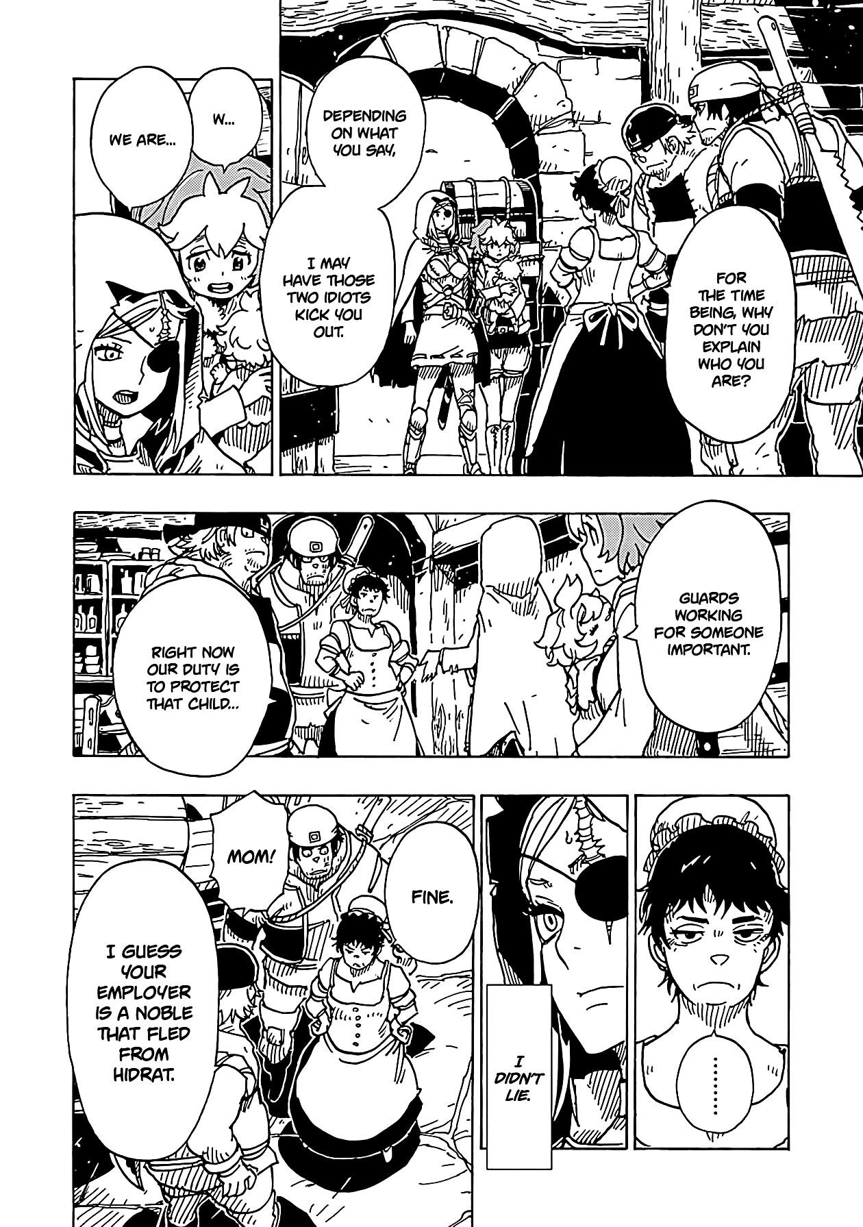 Clevatess - Maju no O to Akago to Kabane no Yusha Chap 13 - Next Chap 14