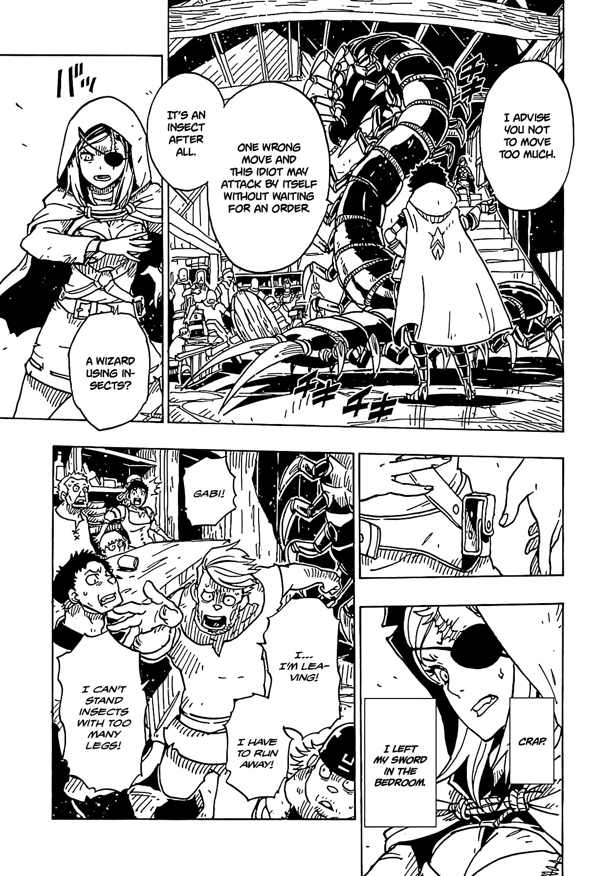 Clevatess - Maju no O to Akago to Kabane no Yusha Chap 13 - Next Chap 14