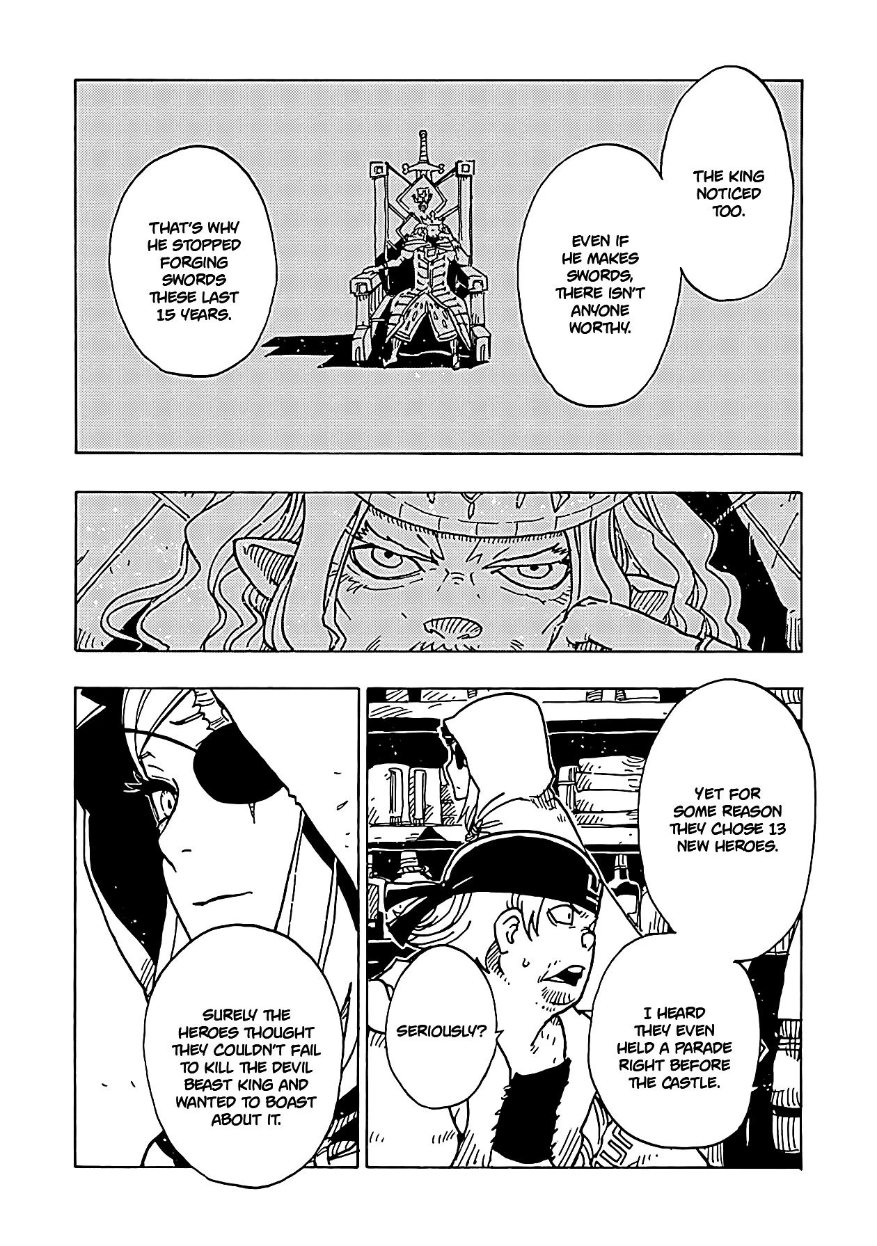 Clevatess - Maju no O to Akago to Kabane no Yusha Chap 13 - Next Chap 14