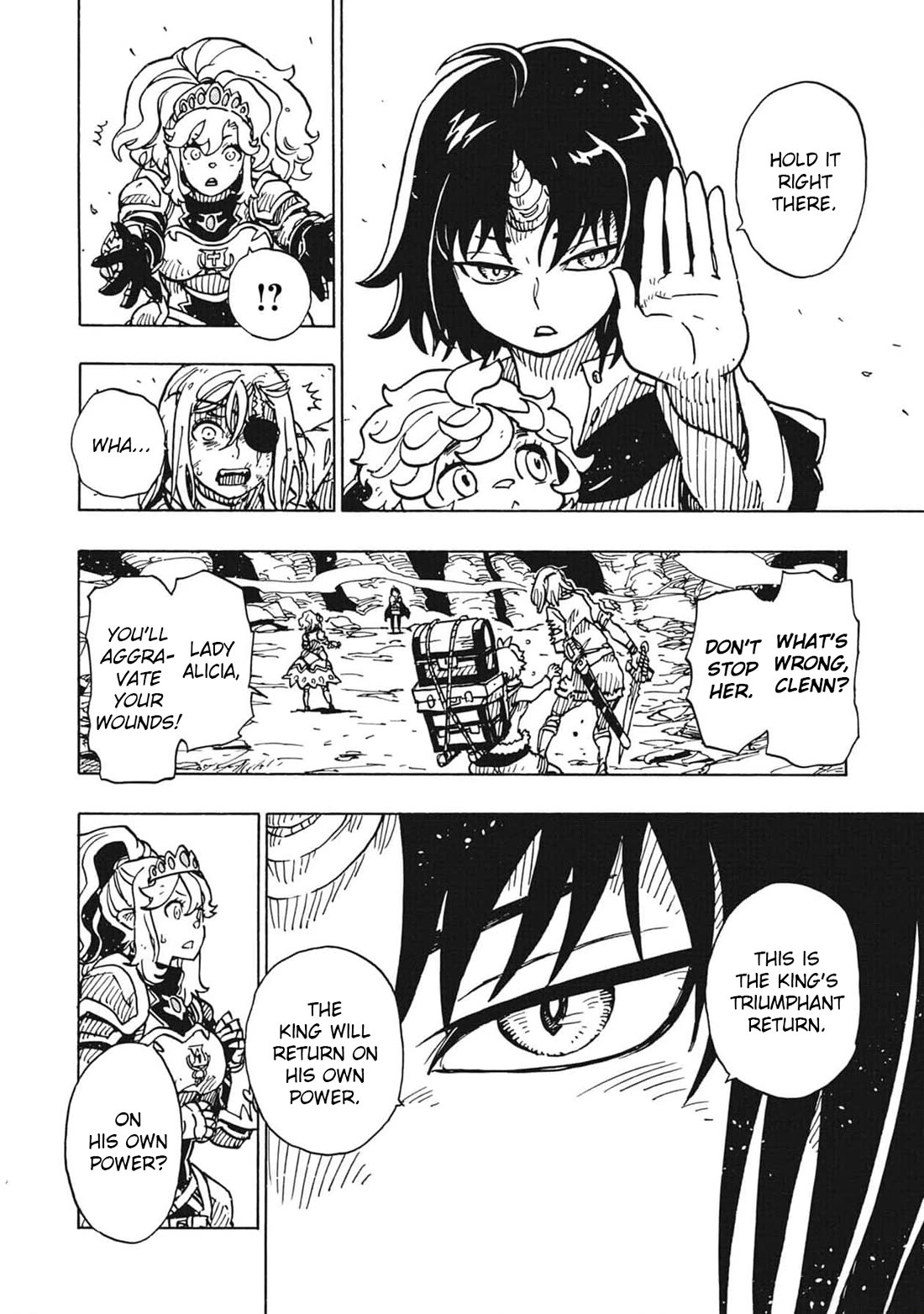 Clevatess - Maju no O to Akago to Kabane no Yusha Chap 24 - Next Chap 25