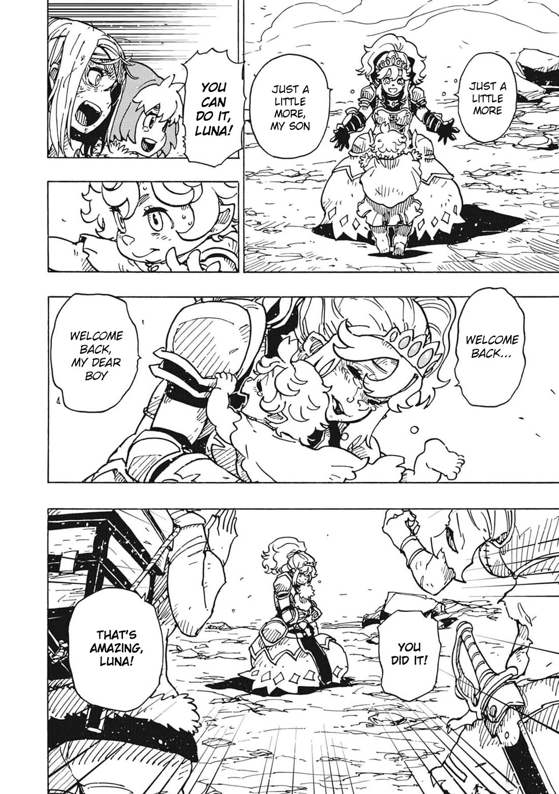 Clevatess - Maju no O to Akago to Kabane no Yusha Chap 24 - Next Chap 25