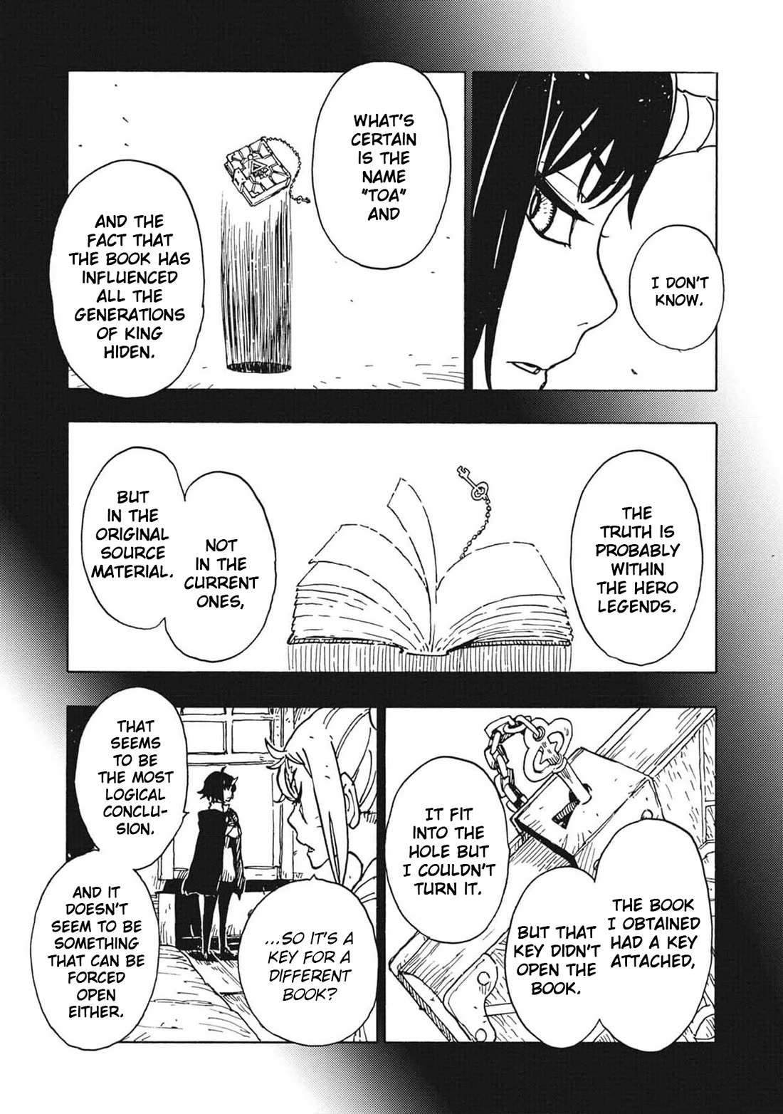 Clevatess - Maju no O to Akago to Kabane no Yusha Chap 24 - Next Chap 25