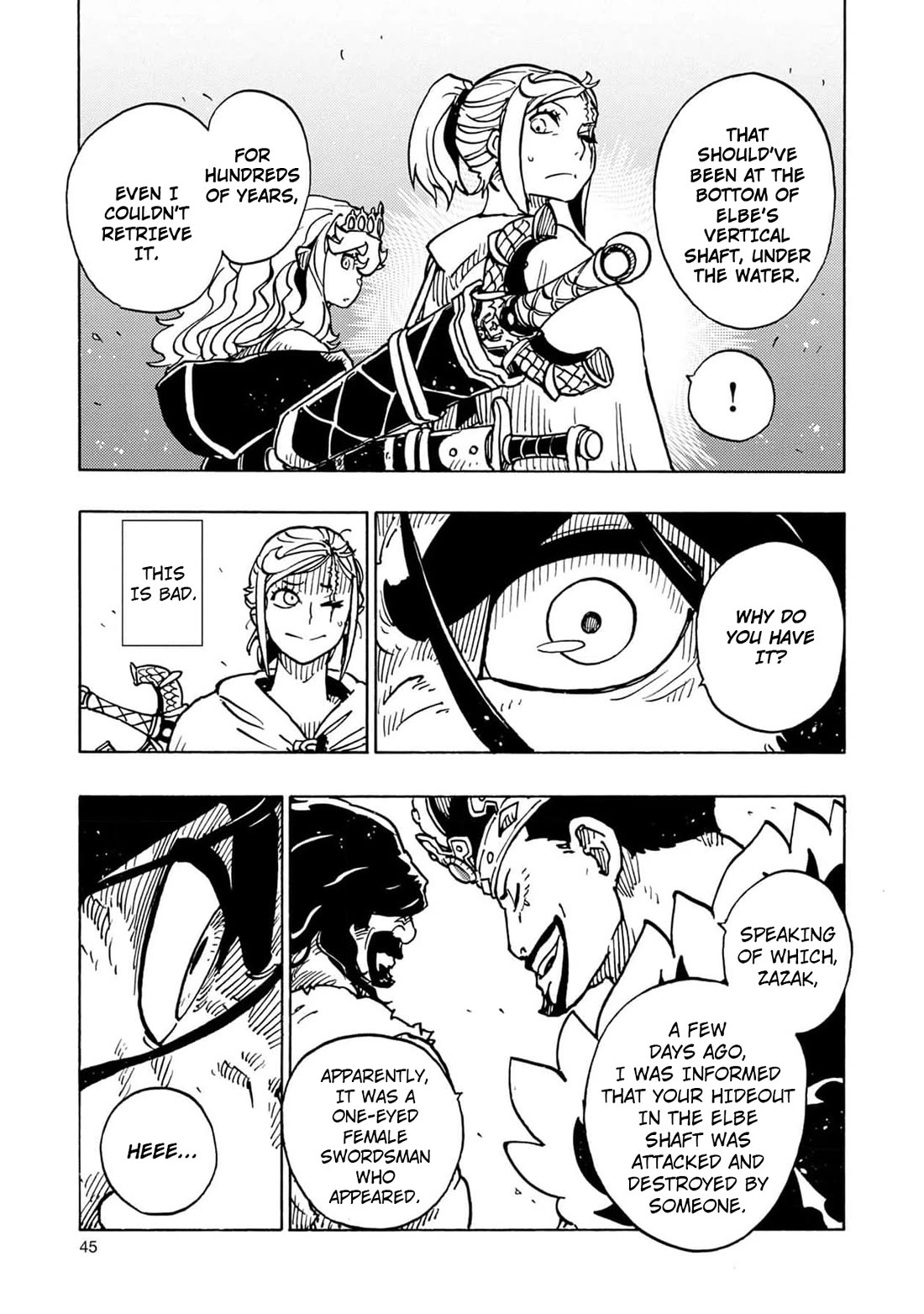 Clevatess - Maju no O to Akago to Kabane no Yusha Chap 26 - Next Chap 27