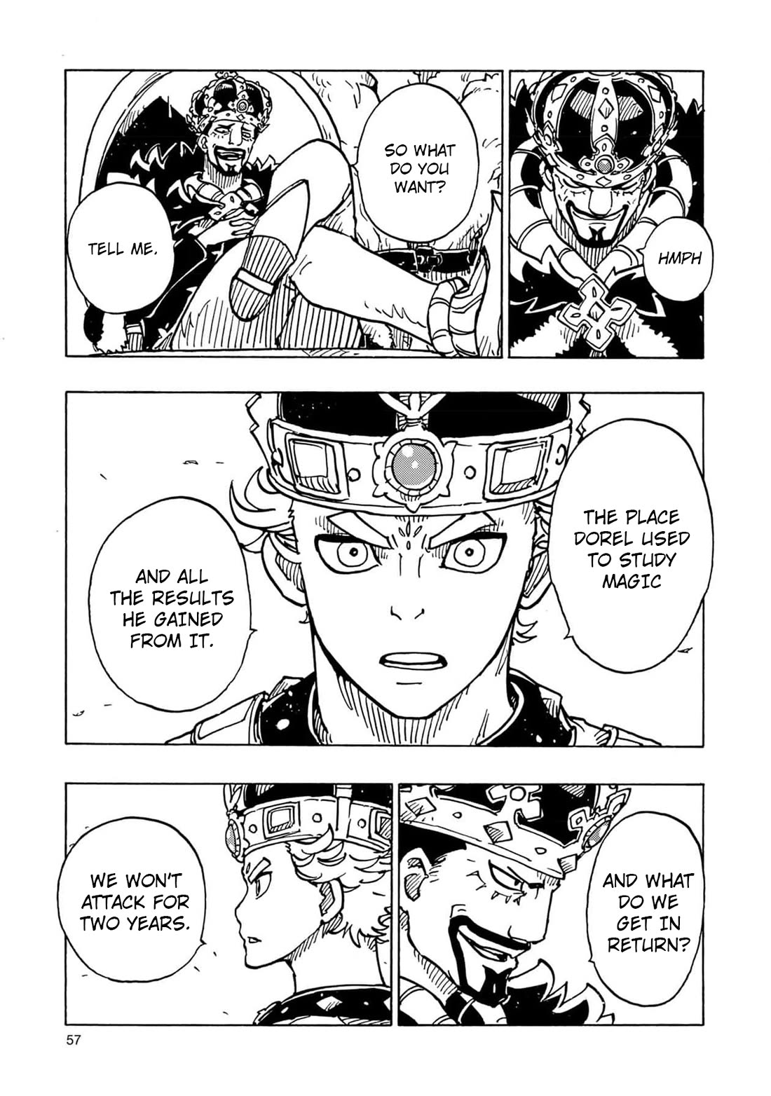 Clevatess - Maju no O to Akago to Kabane no Yusha Chap 26 - Next Chap 27
