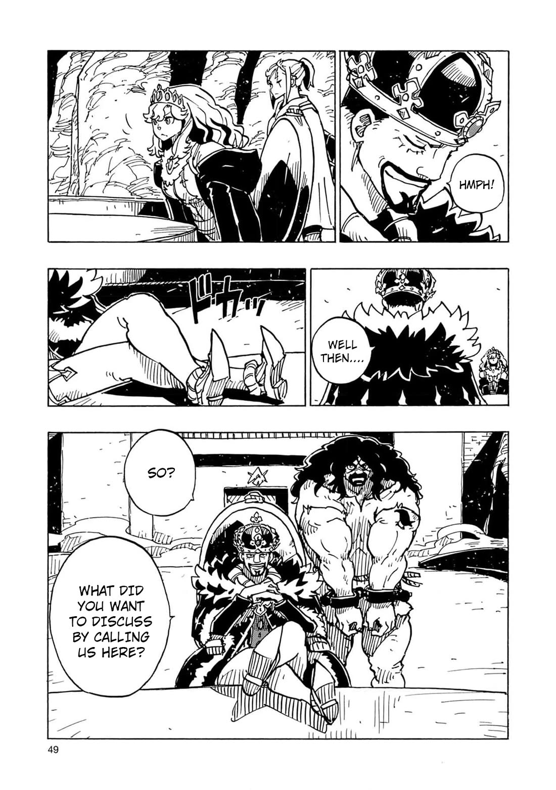 Clevatess - Maju no O to Akago to Kabane no Yusha Chap 26 - Next Chap 27