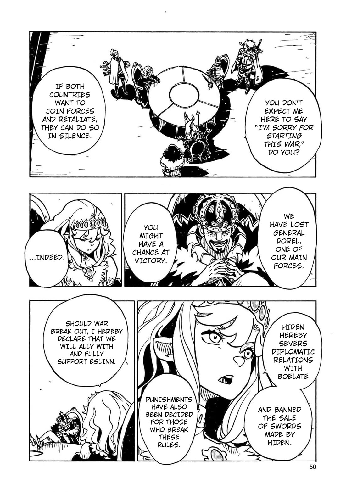 Clevatess - Maju no O to Akago to Kabane no Yusha Chap 26 - Next Chap 27
